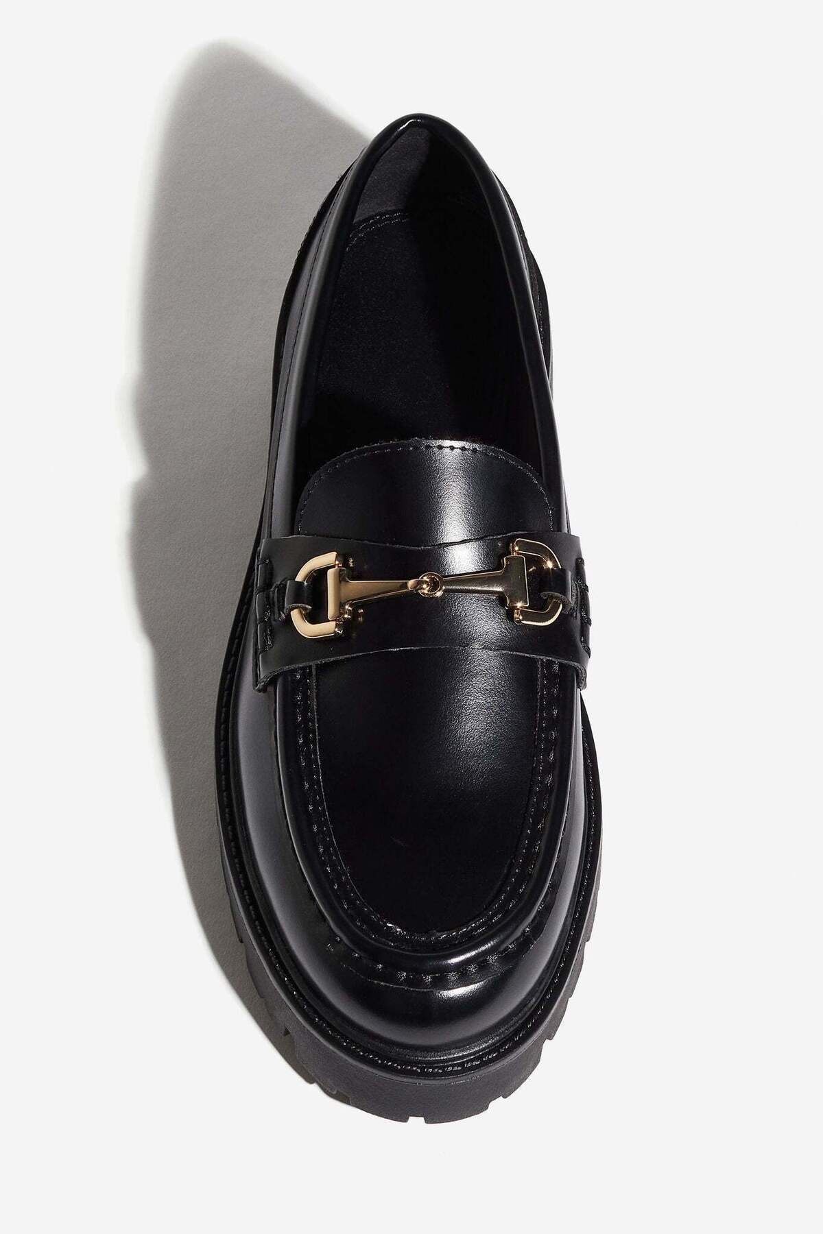 H&M-Black Chunky loafers 6