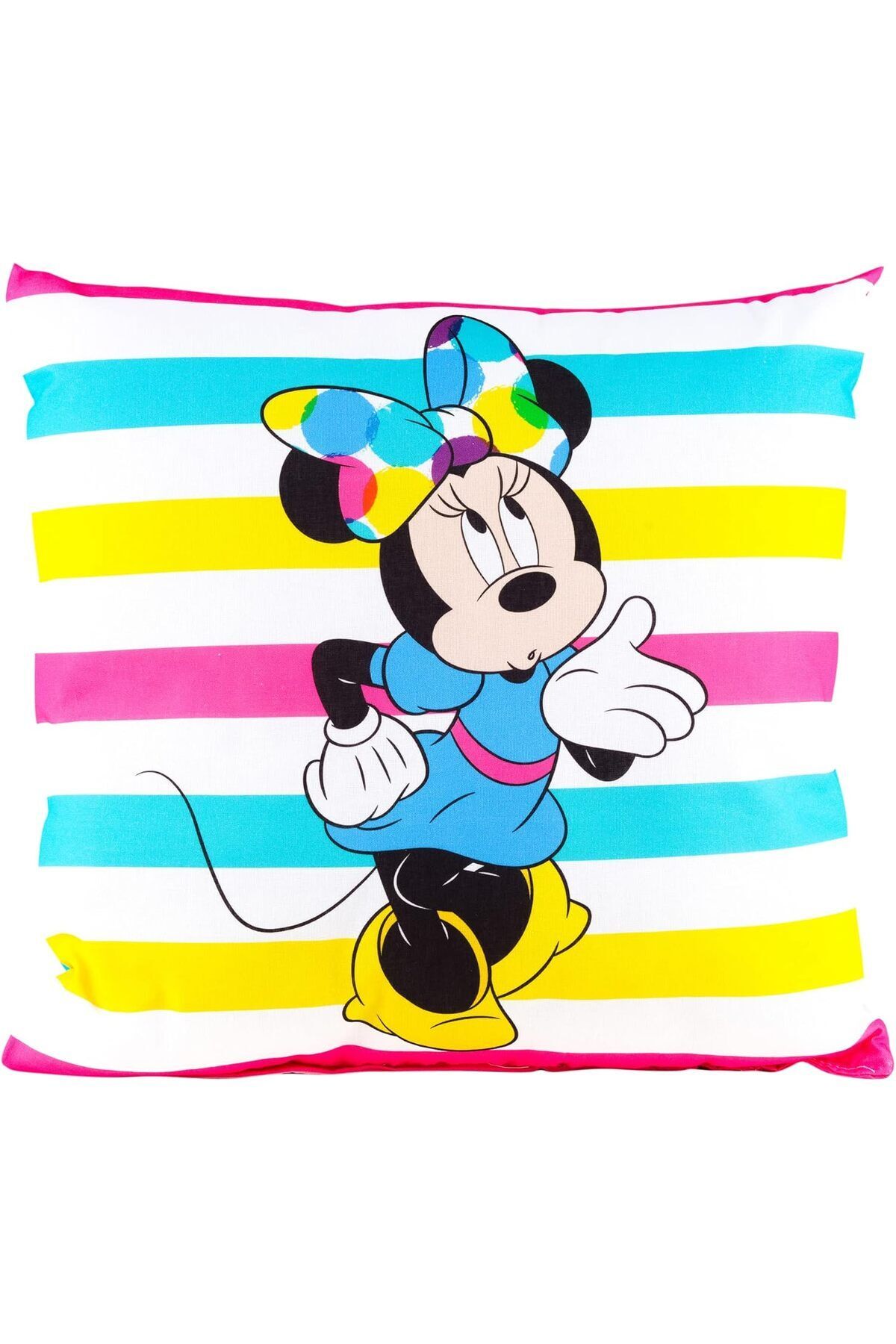 Disney Collection-Minnie Mouse - Dekokissen Mit Füllung Und Reißverschluss - 40x40 cm 2