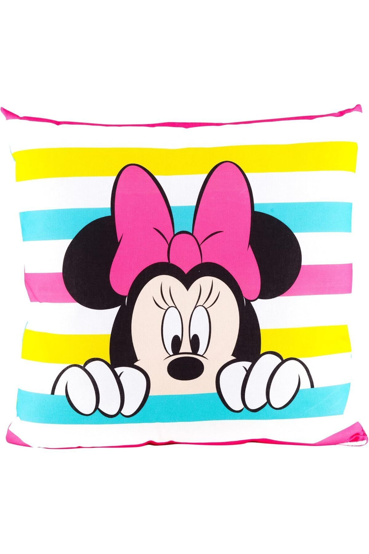 Disney Collection-Minnie Mouse - Dekokissen Mit Füllung Und Reißverschluss - 40x40 cm 1