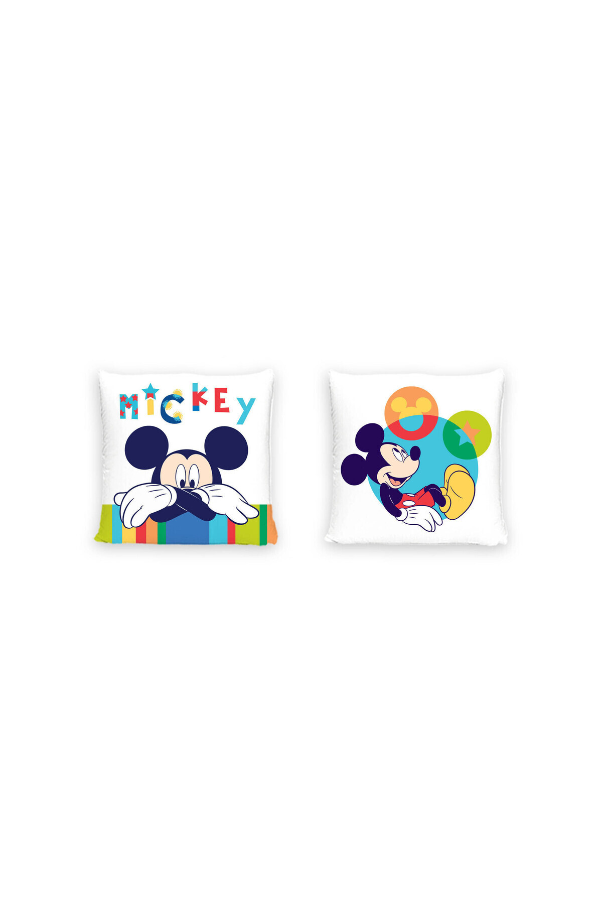 Disney Collection-Mickie Mouse - Füllung und Reißverschluss auf dem Dekokissen - 40x40 cm 4