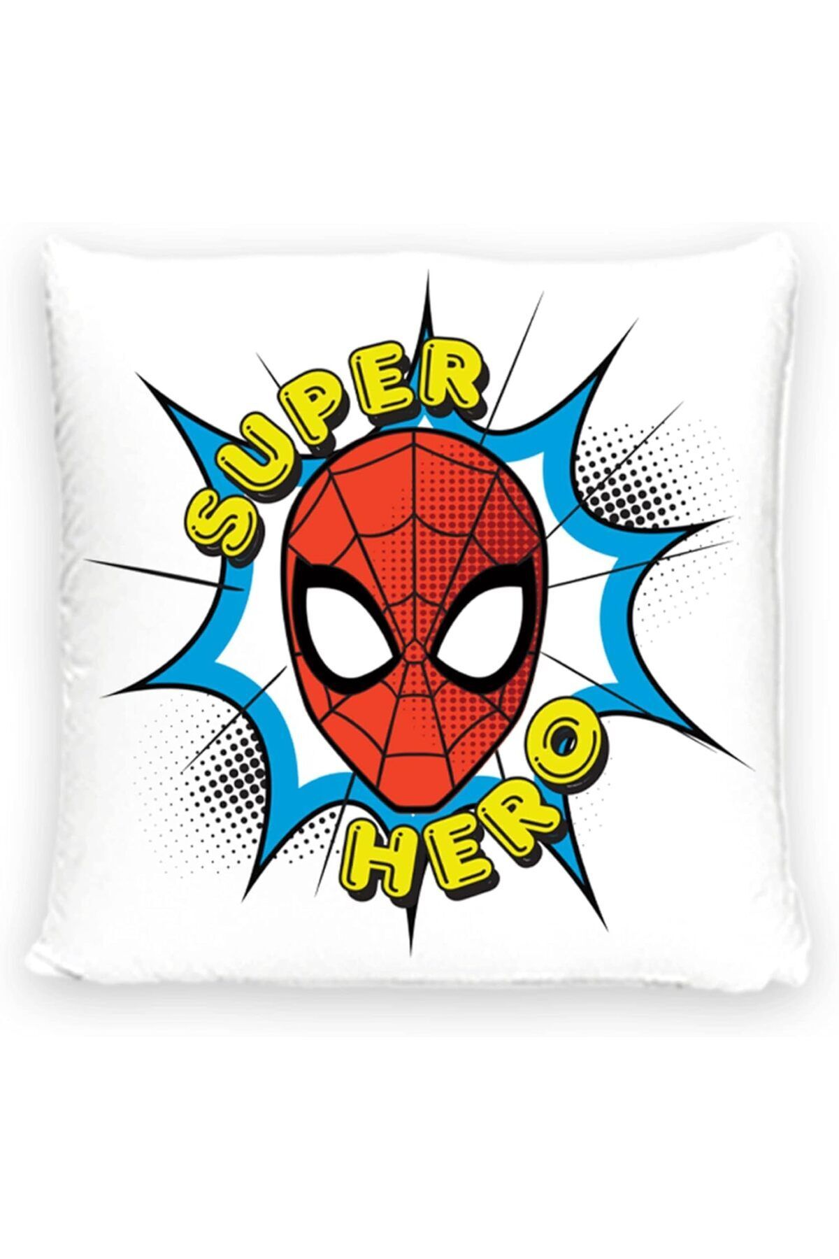 Disney Collection-Spiderman - Dekokissen Mit Füllung Und Reißverschluss - 40x40 Cm 1