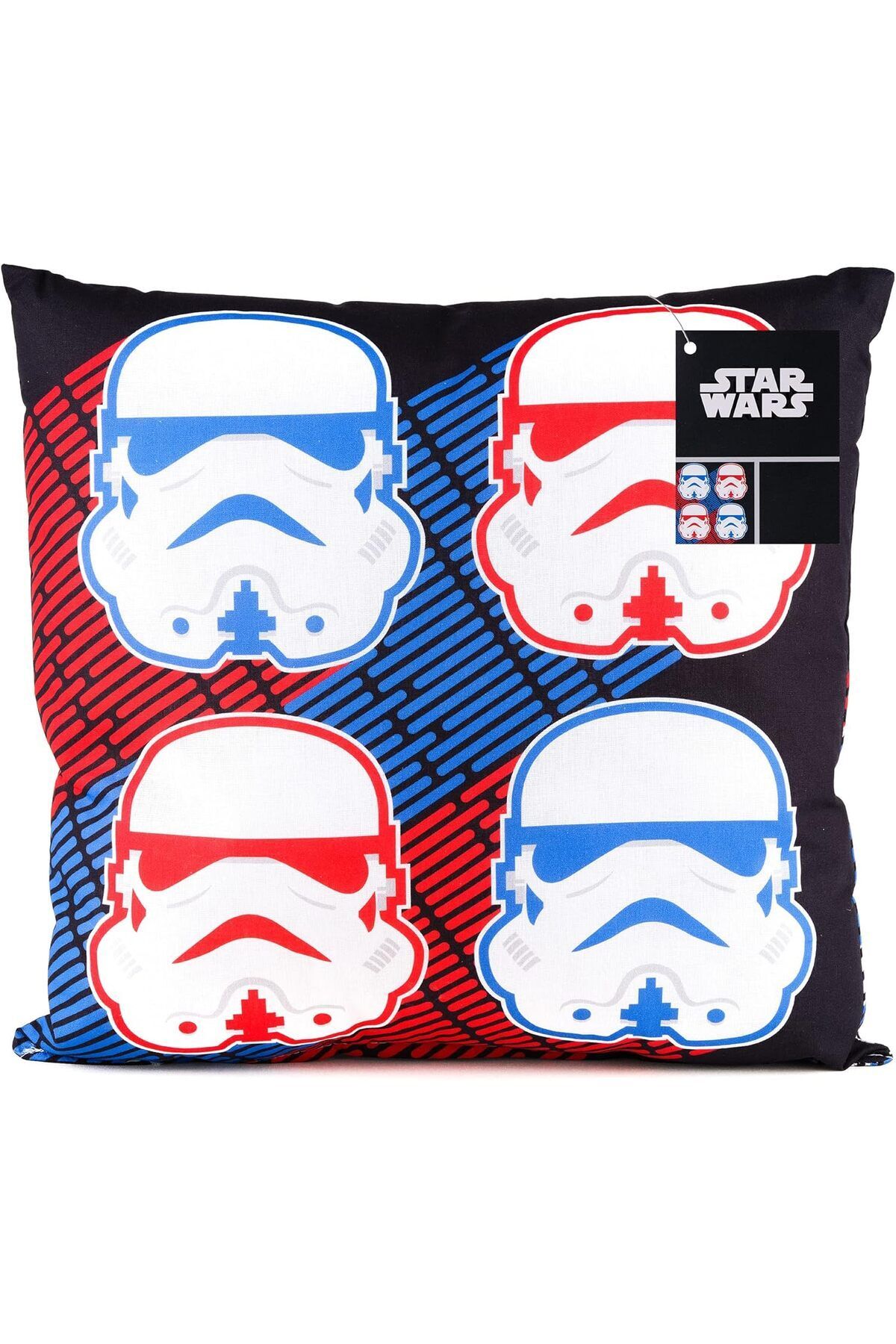 Disney Collection-Star Wars & Stormtrooper - Dekokissen Mit Füllung Und Reißverschluss - 40x40 Cm 7