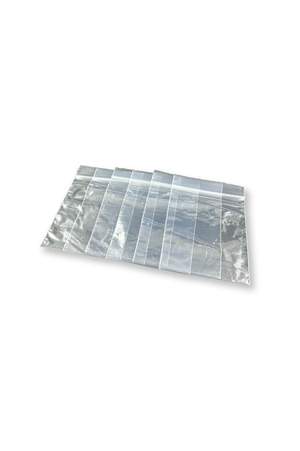 Home-100 Pieces 8X10 cm Transparent Ziplock Bag - Henna, Cookie and Nuts Ziplock Bag 2