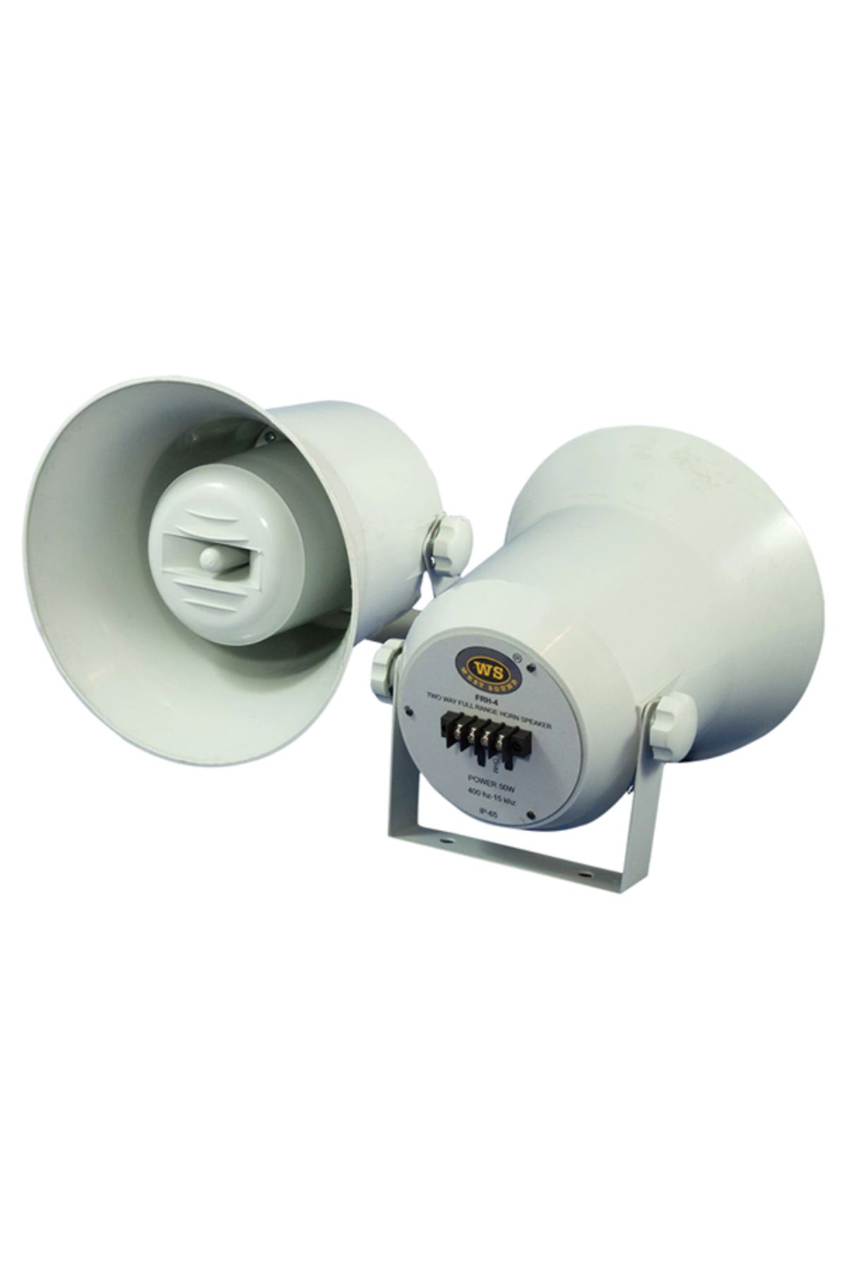 E BULURUM WESTSOUND FRH-4TR 10 CM 40 WATT 100V IP65 PLASTİK HORN HOPARLÖR TRAFOLU (5067)