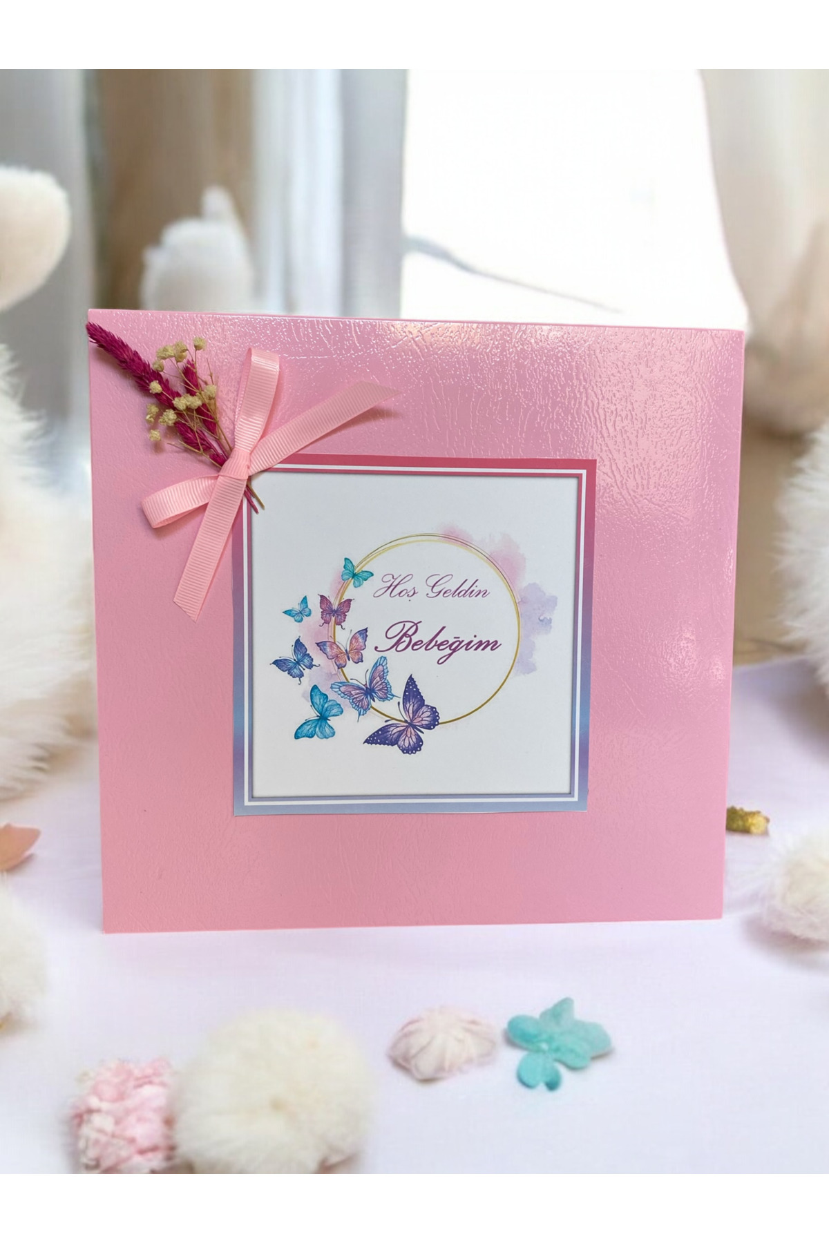 altıniz gıda (ELİTÇİKOLATA) Isme Özel Kelebek Kız Bebek Çikolatası Dogum-yaş Günü-hediyelik Çikolata48 Adt fotoğrafı 2 (önizleme)