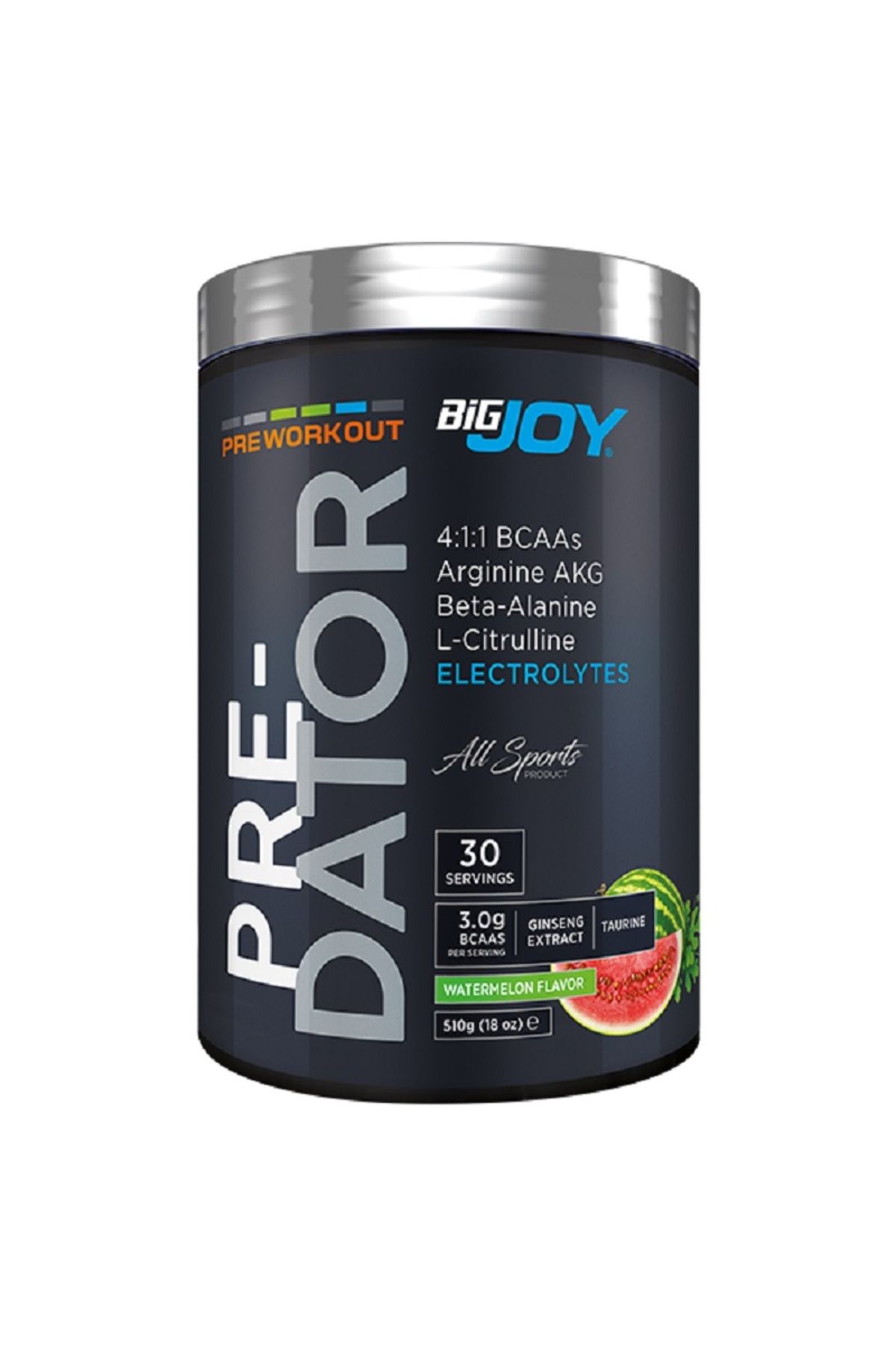 Bigjoy Sports Bigjoy Pre-dator 510 G Karpuz Aromalı Pre Workout