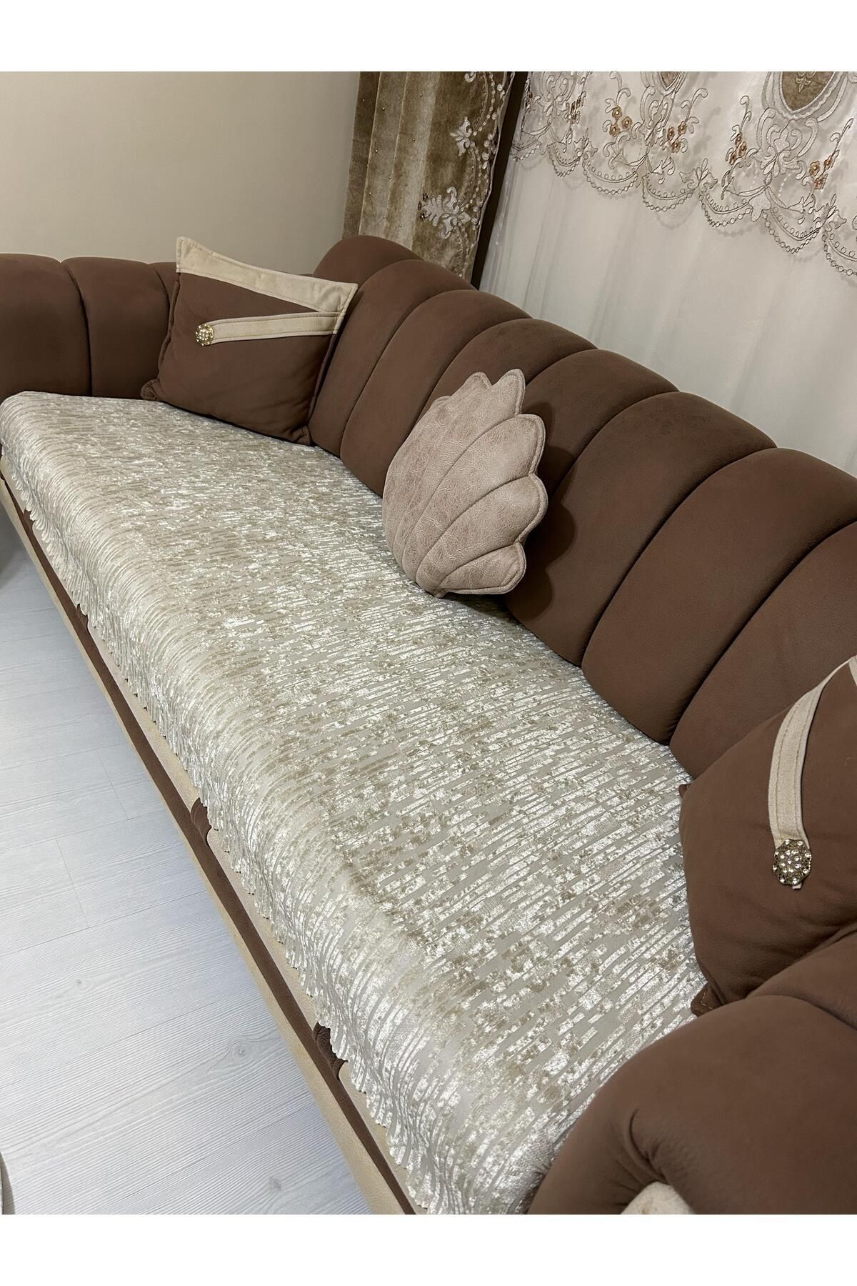 Tekstilsa-Husa de scaun din burete New Fashion Crem Color 1buc Design anti-alunecare si rezistent la sifonare 1