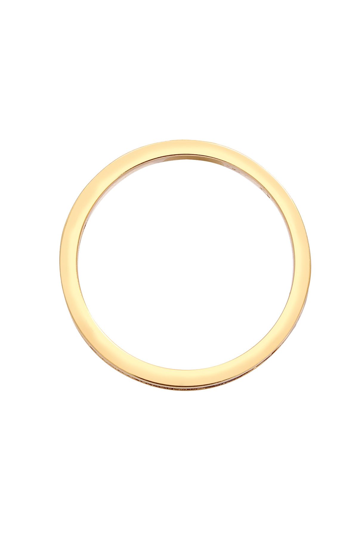 ELLI-Ring Damen Modischer Trend mit Saphiren in 925 Sterling Silber Vergoldet 3