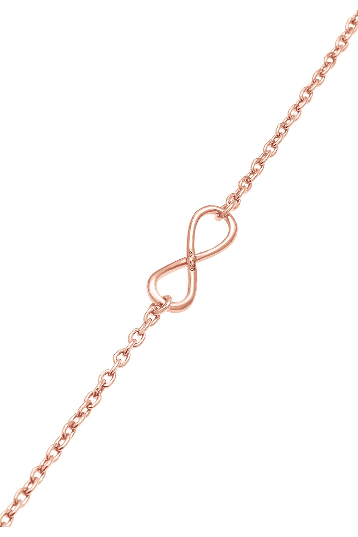 ELLI-Brățară Femeie Simbol Infinit Soft Basic în Argint 925 4