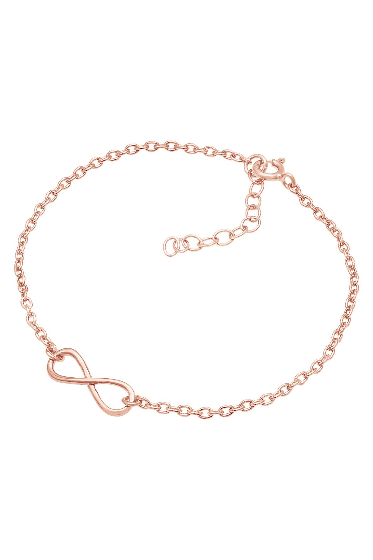 ELLI-Brățară Femeie Simbol Infinit Soft Basic în Argint 925 2