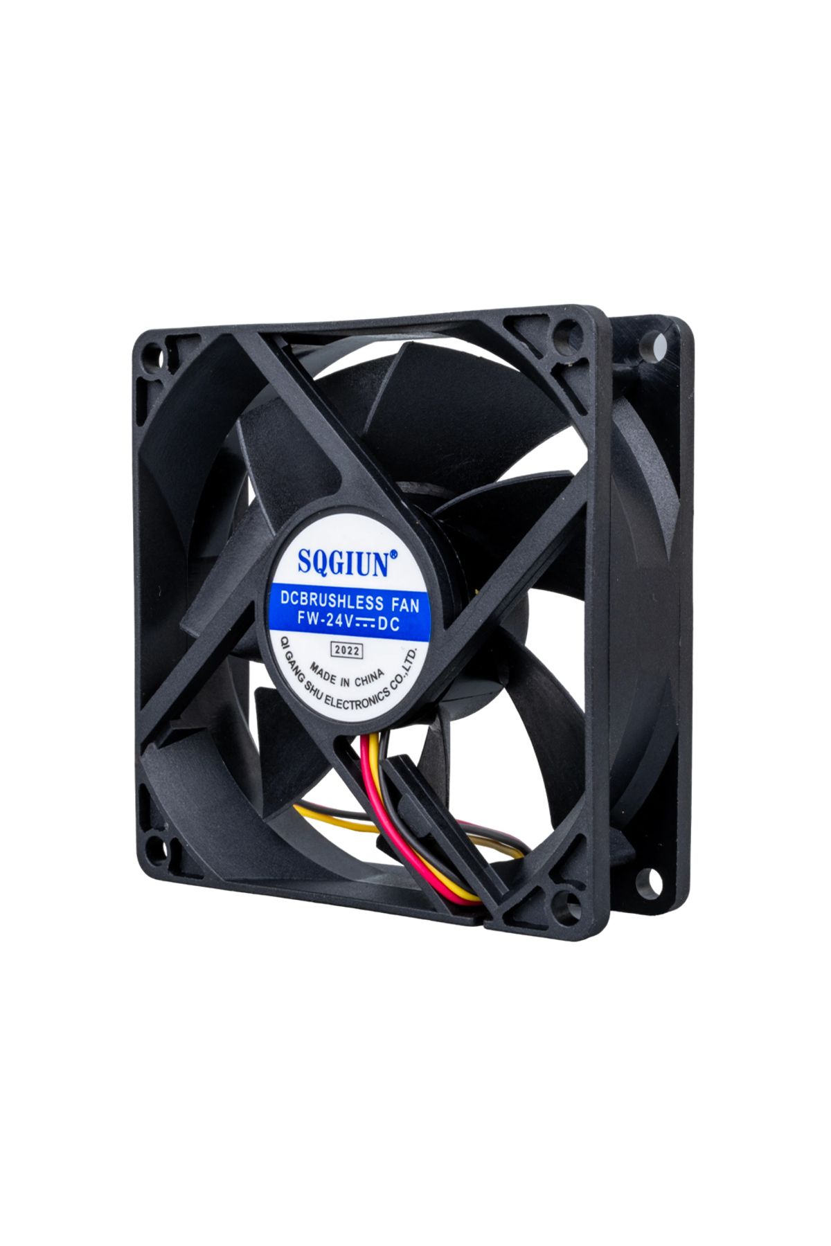 calleren IC-216A FIRÇASIZ DC FAN Uyumlu  80X80X25MM 24 VOLT 3 PİN