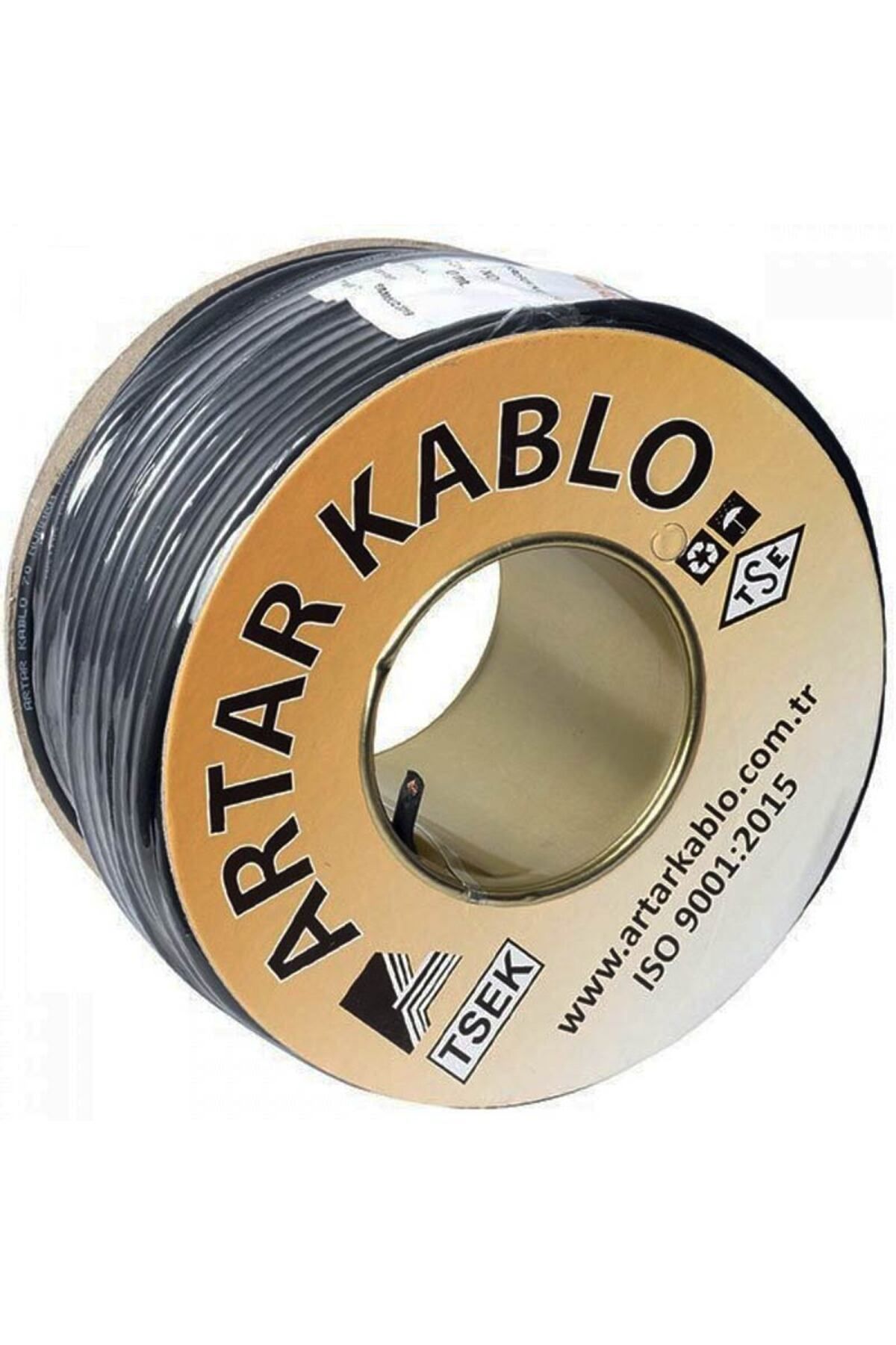 feifei ARTAR MİKROFON KABLOSU STEREO 1.KALİTE (100MT) 2X025MM 80 NO (4767) - AYS5920-2466