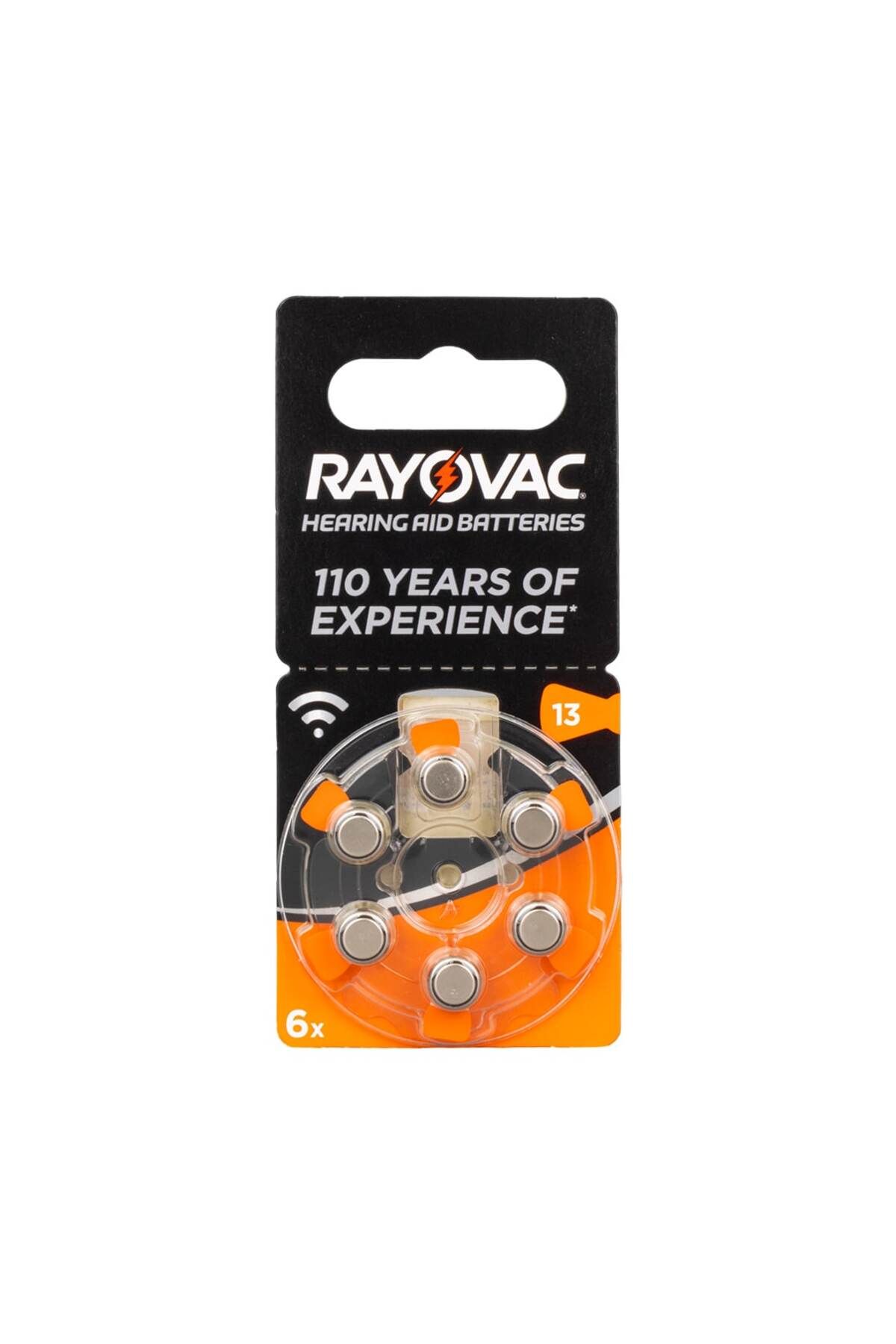 Rayovac - 13 NO KULAKLIK PİLİ (6LI PAKET FİYATI)