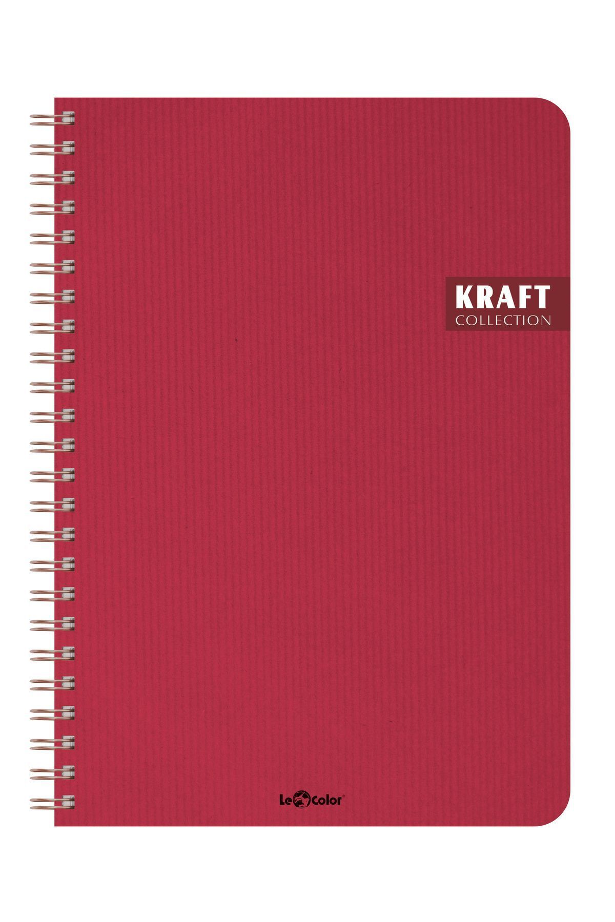 لي كولور-دفتر ملاحظات KRAFT SP 17x24 باللون الأحمر 200 SY 1