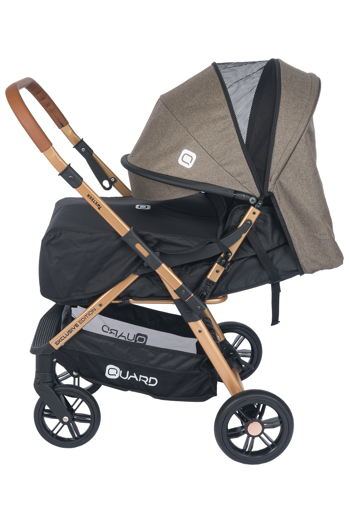 Bebeck Quard Tweteer Çift Yönlü Bebek Arabası fotoğrafı 2 (önizleme)