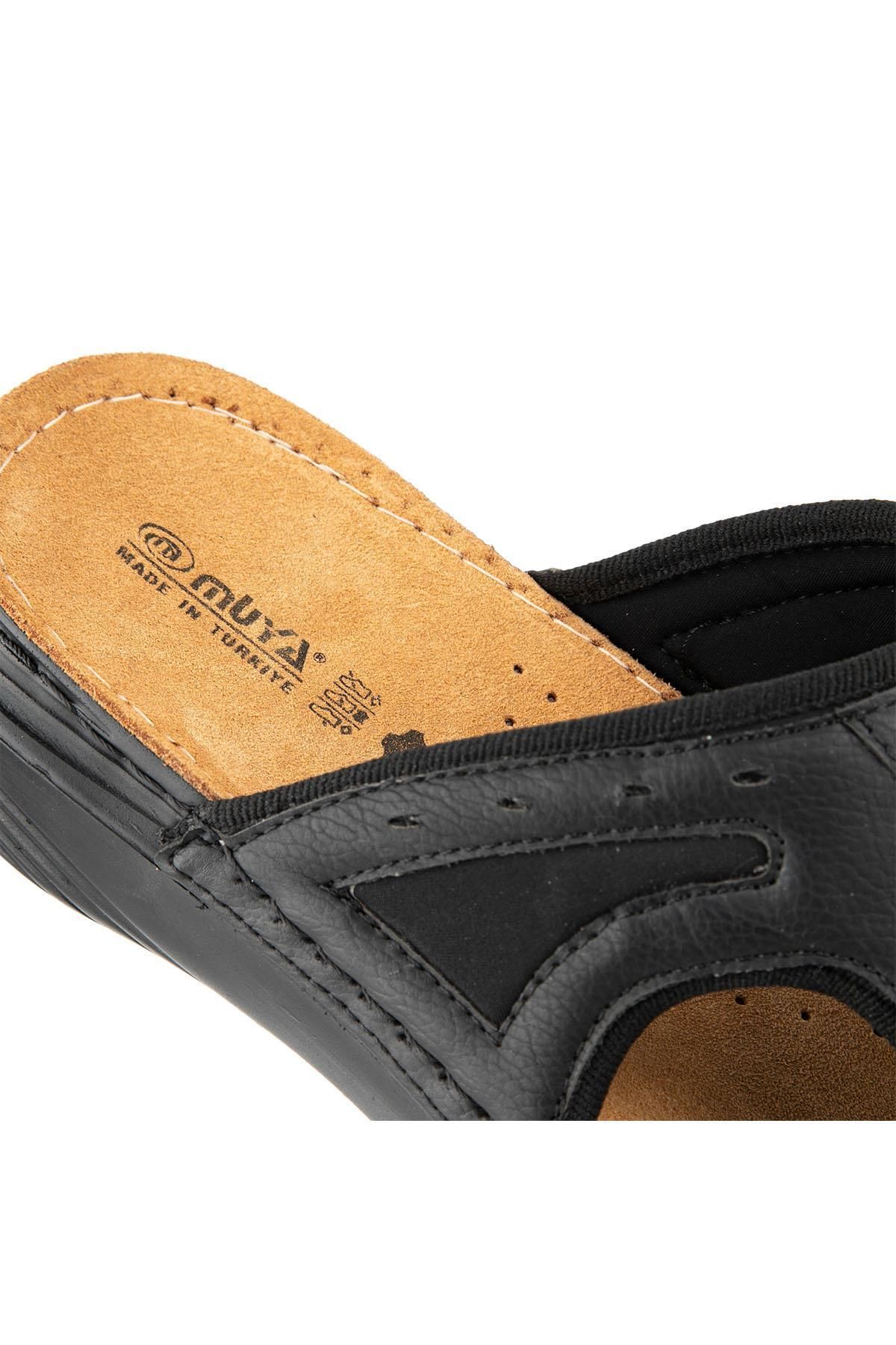 Muya-Parabolic Anatomical Sole Heel Spur Four Seasons Men's Slippers 4