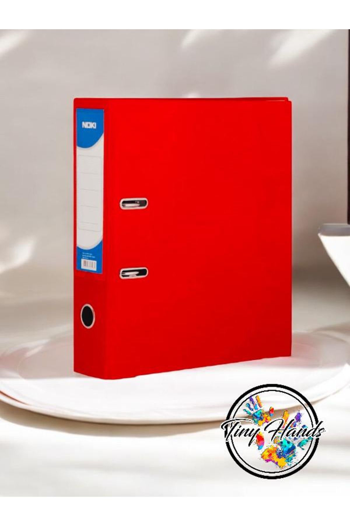 tiny hands-Noki Red Wide Plastic Folder Red File Wide Red Folder Archive Folder Archive File 1