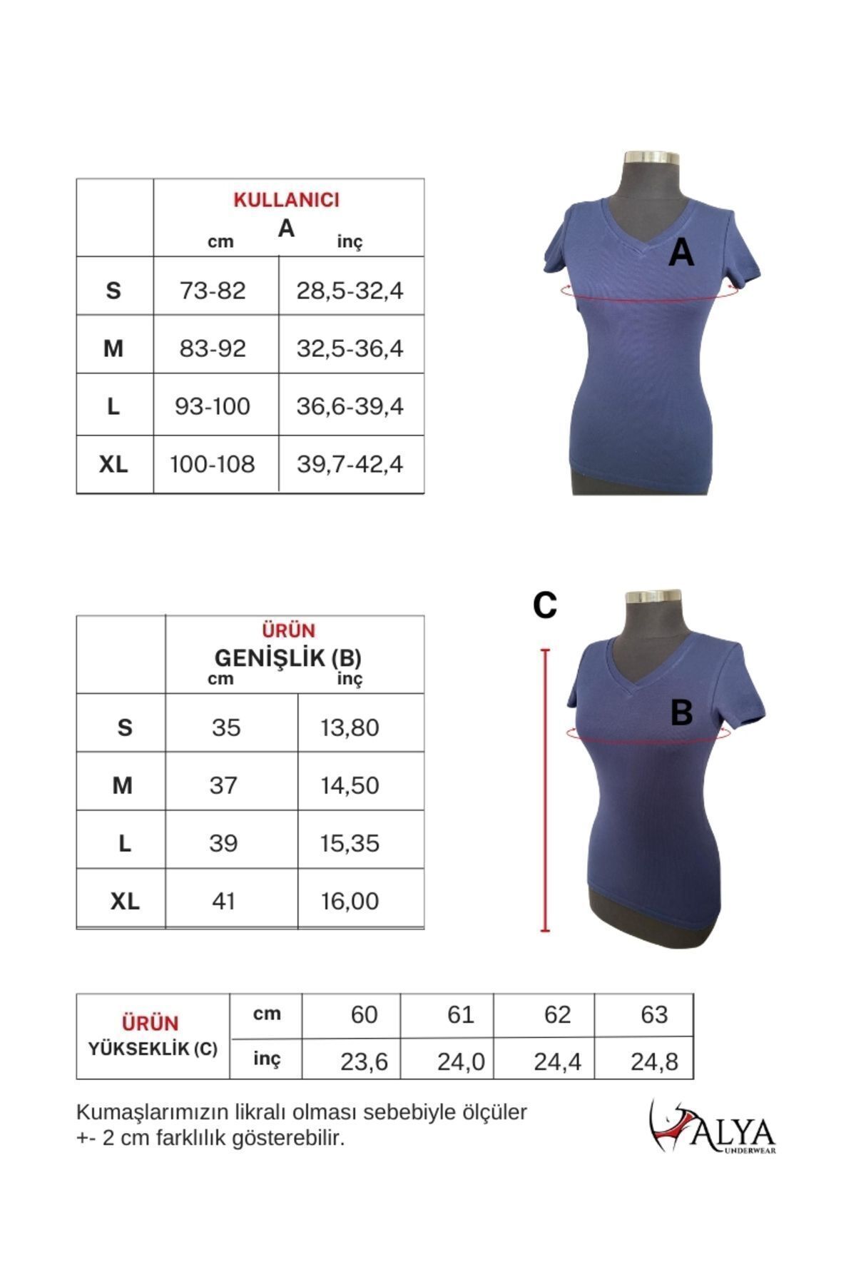 ALYA UNDERWEAR-Bluză cu mânecă scurtă din material pentru camisole cu decolteu în V, țesătură flexibilă de tricou și bumbac, bleumarin S, M, L, Xl 6