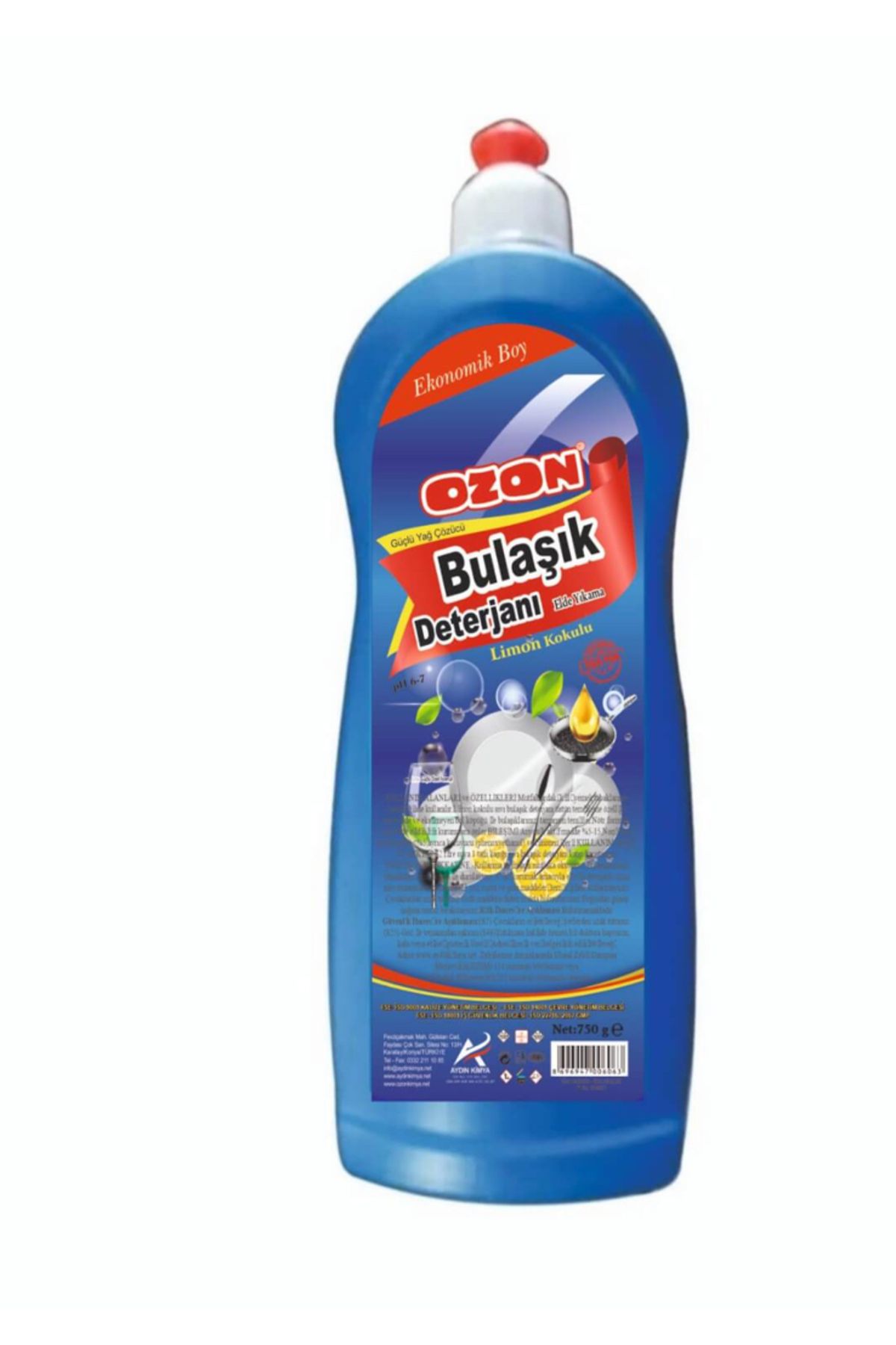 Ozon Sıvı Bulaşık Deterjanı 750 Ml