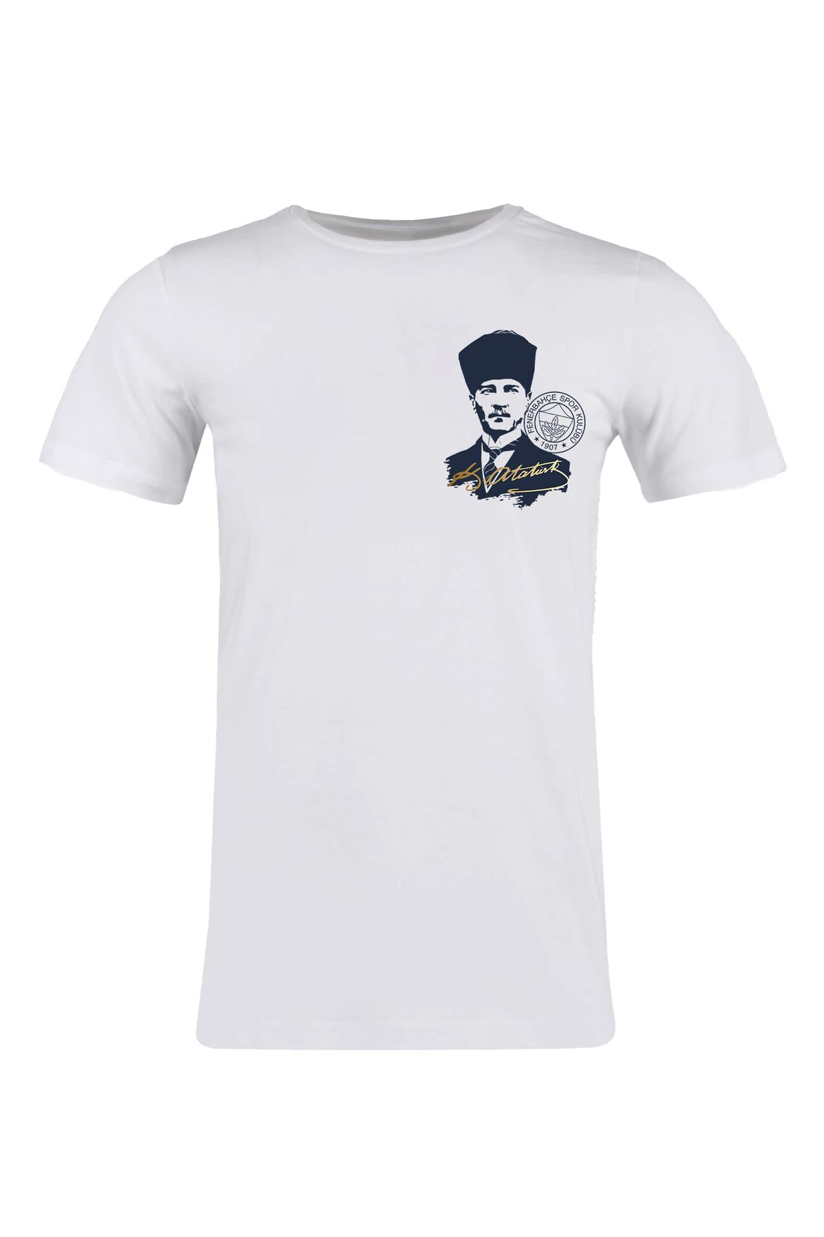 Fenerium-Fenerbahce Ataturk Weiss T-shirt 1