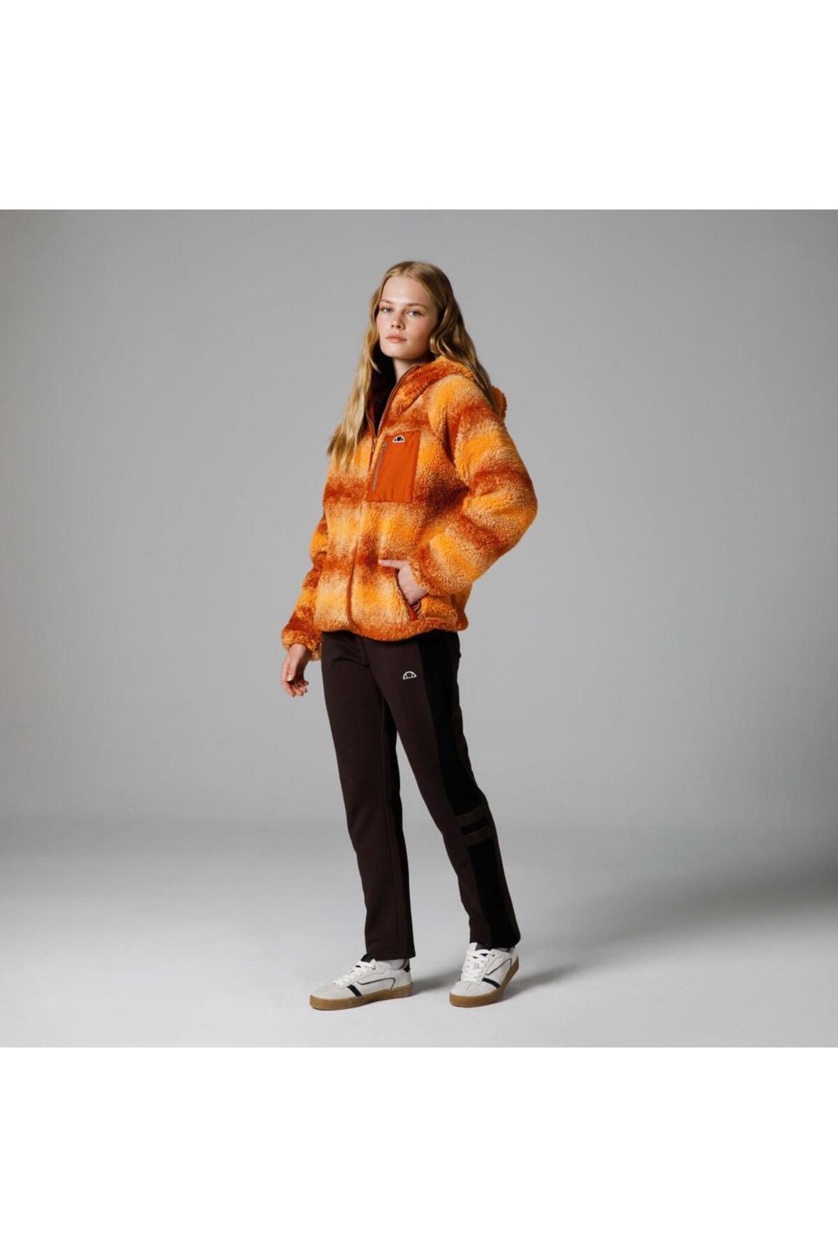Ellesse Fermuarlı Kapüşonlu Kadın Mont EF162-ORD görsel 2