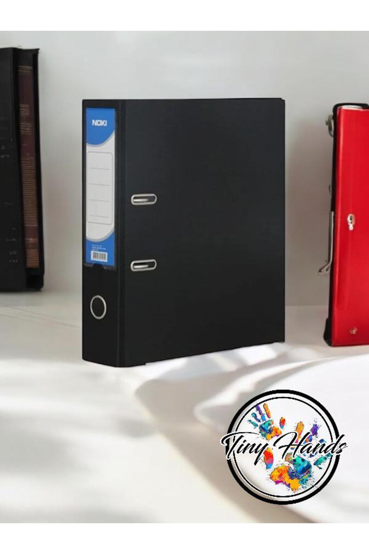 tiny hands-Noki Black Wide Plastic Folder Black File Wide Black Folder Archive Folder Archive File 3