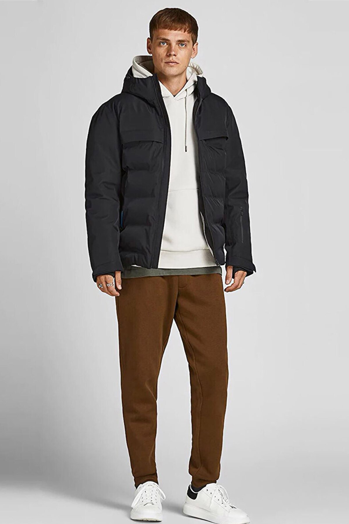 کاپشن مردانه راسته آستین استاندارد | جک اند جونز Jack & Jones TYCE4F29CE08CD59986A25400 - تصویر 2