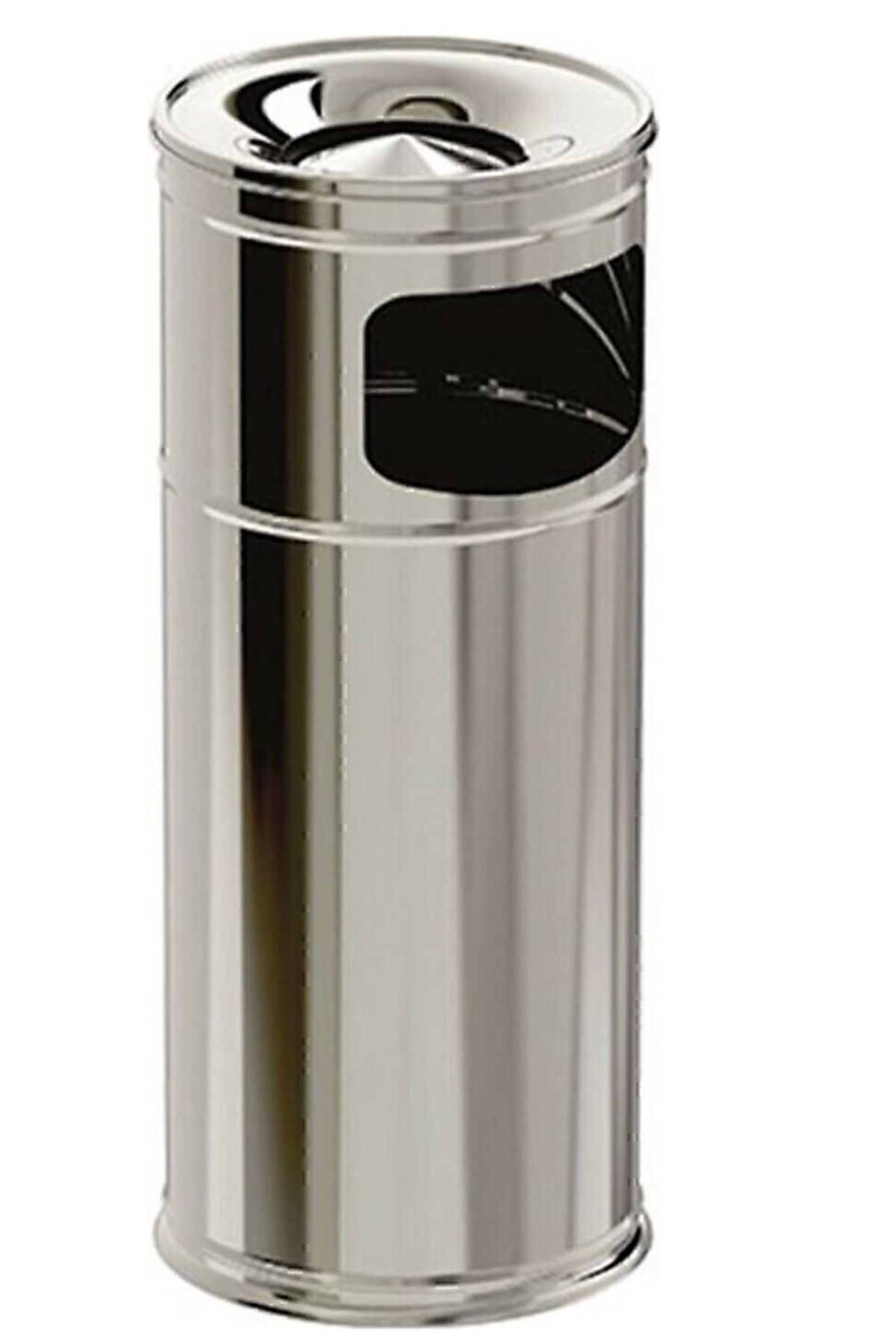 Maxiflow-Column Ashtray Trash Can Ss 430 21 cm 2