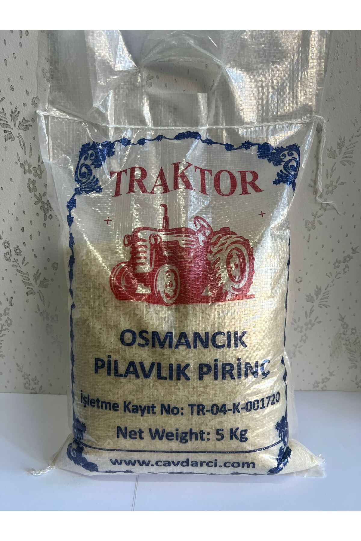 çavdarcı TRAKTÖR Osmancık Pilavlık Pirinç 5 kg