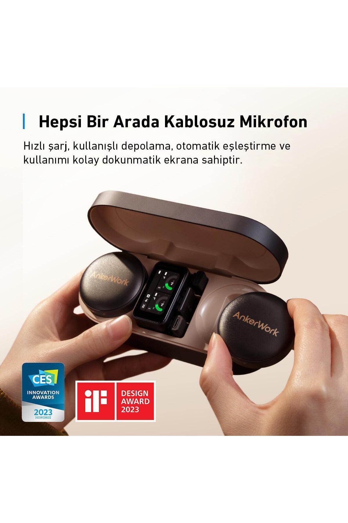 Anker Work M650 Yaka Mikrofonu-siyah-a3320 - Fiyatı, Yorumları