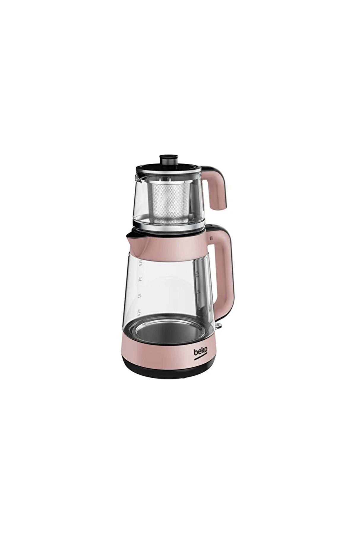 Beko 1900 w Cam Demlikli Rose Çay Makinesi