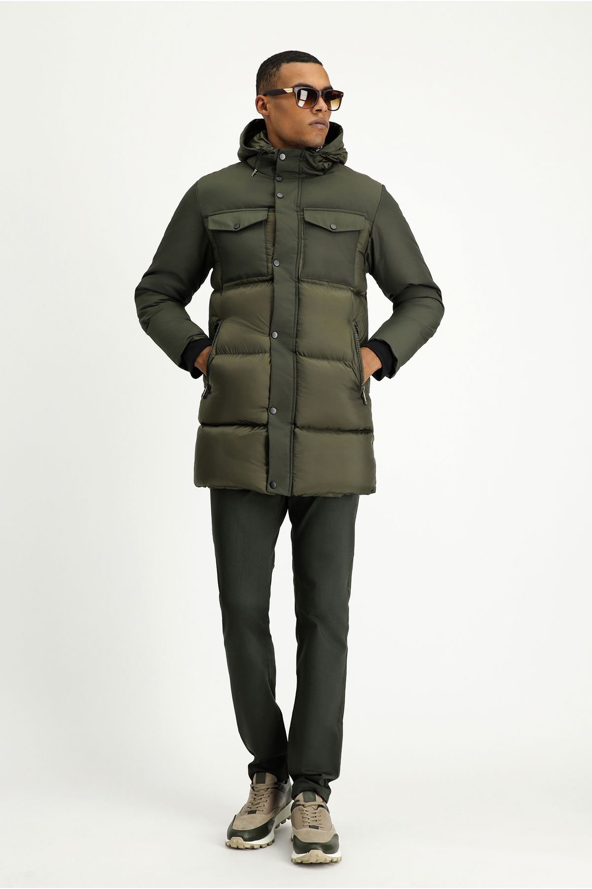 Kiğılı-Hooded Sports Puffer Coat 1