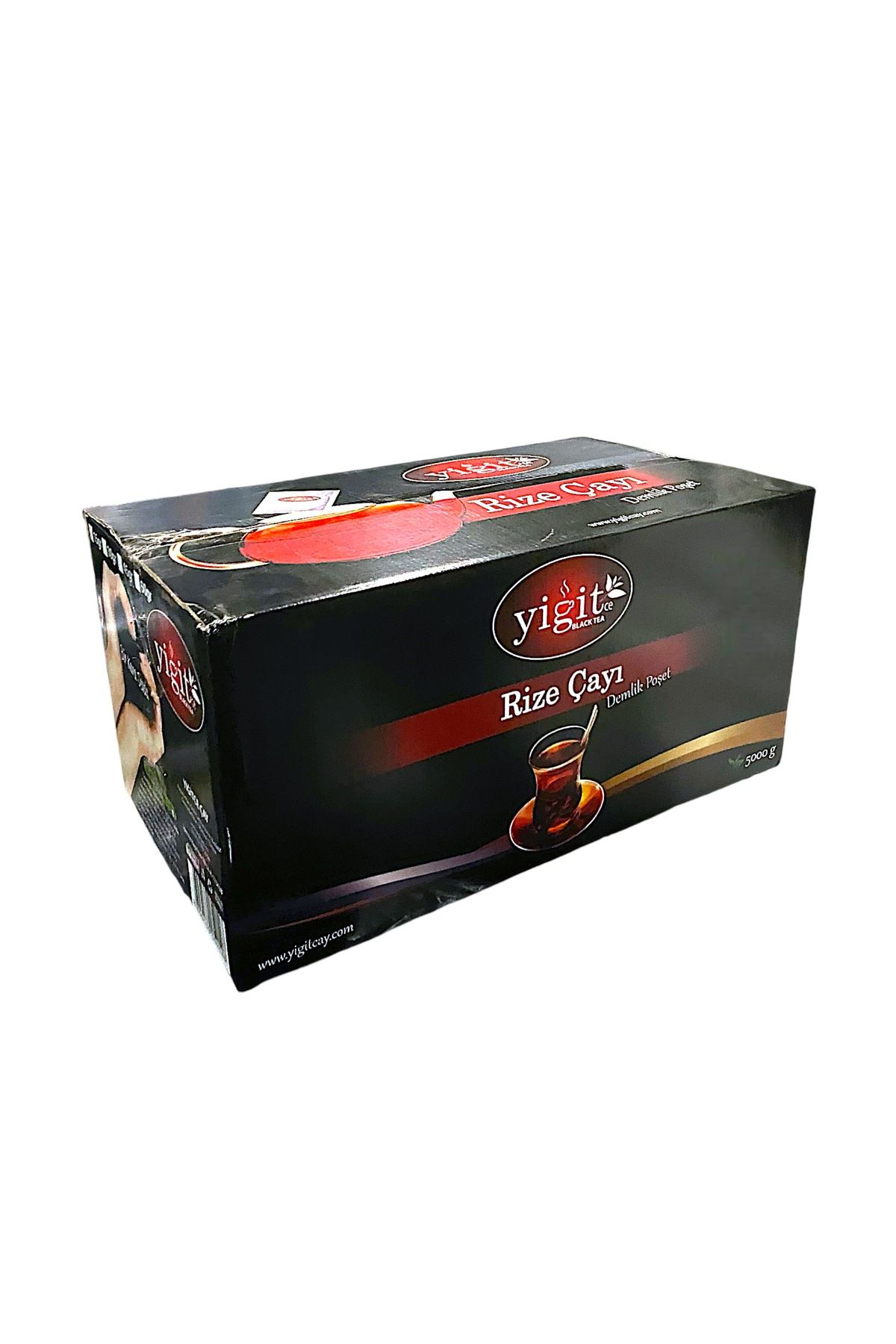 YİĞİT ÇAY Demlik Poşet Çay Kutu - 160 Adet, 30gr