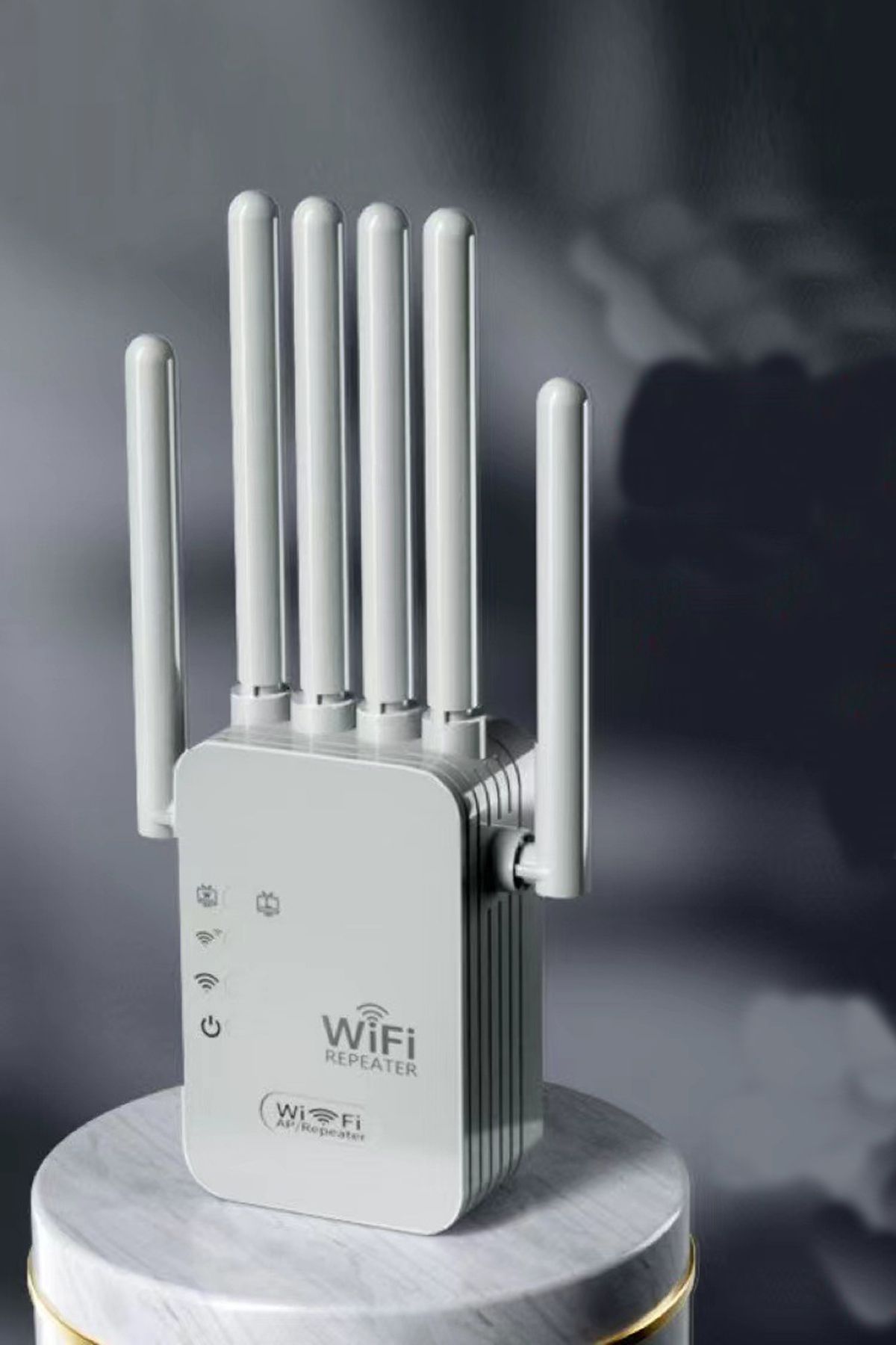 CONOCER 6 Antenli Wifi Repeater Sinyal Güçlendirici Access Point 300mbps Kablosuz Kolay Kurulum Repeater