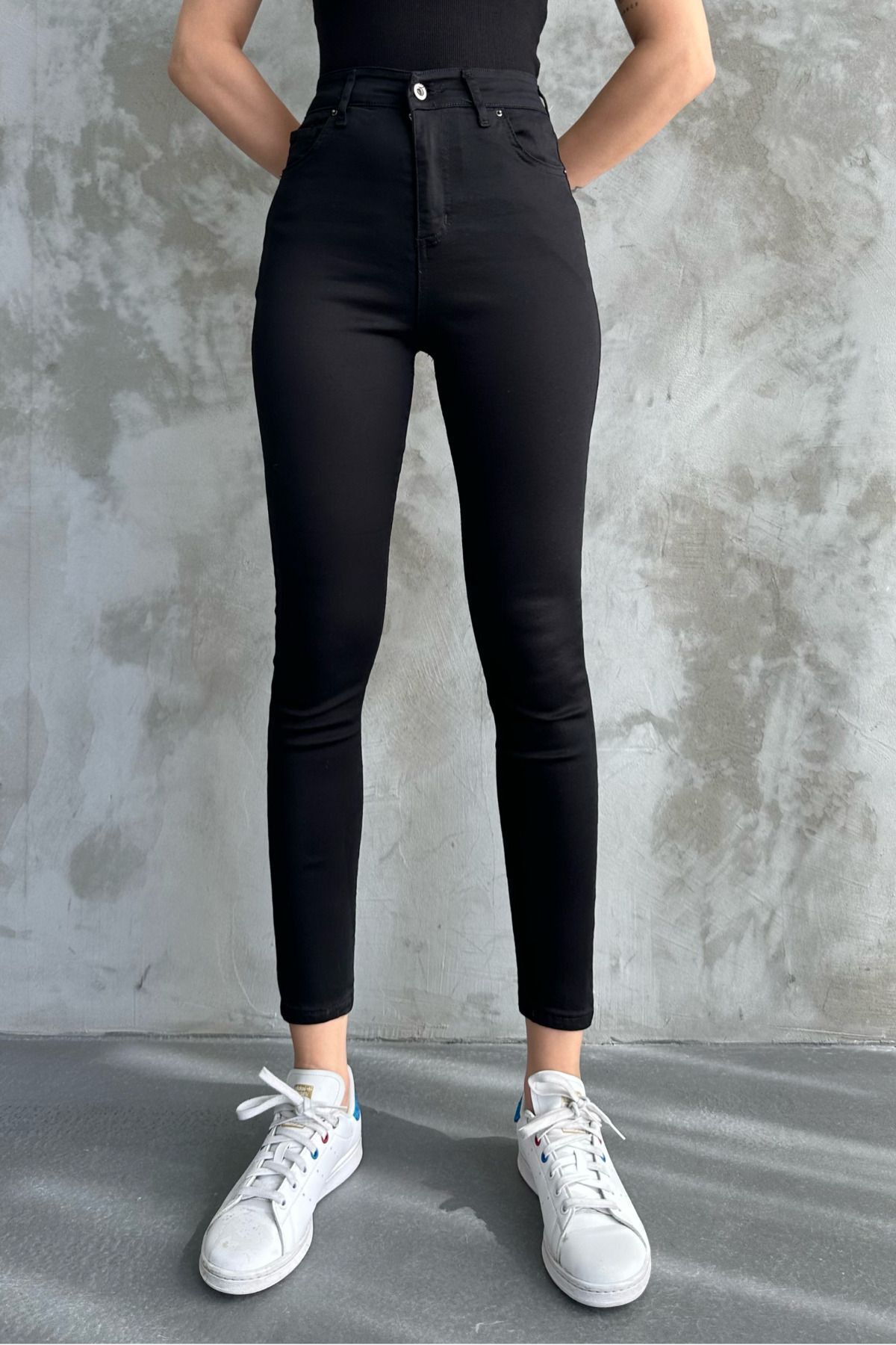 bluewoopss Jns Black Skinny Narrow Leg Wrld Jeans Lycra