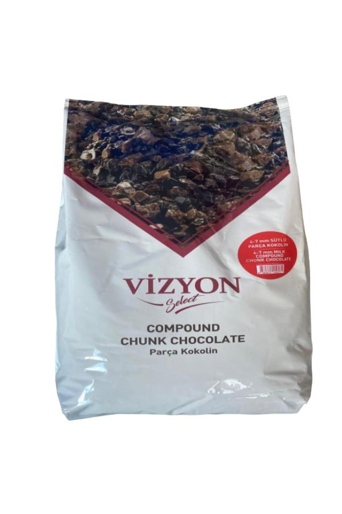 VİZYON Vizyon Parça Select Kokolin Sütlü Çikolata 4-7mm (2,5KG)