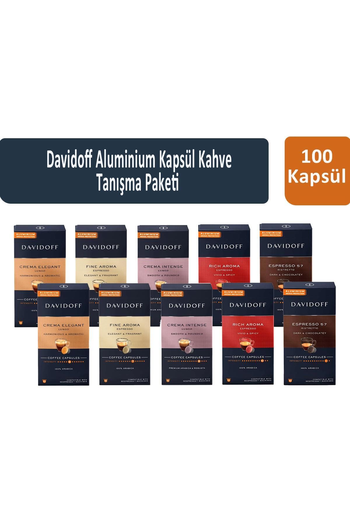 Tchibo Aluminium Kapsül Kahve Tanışma Paketi 100 Kapsül