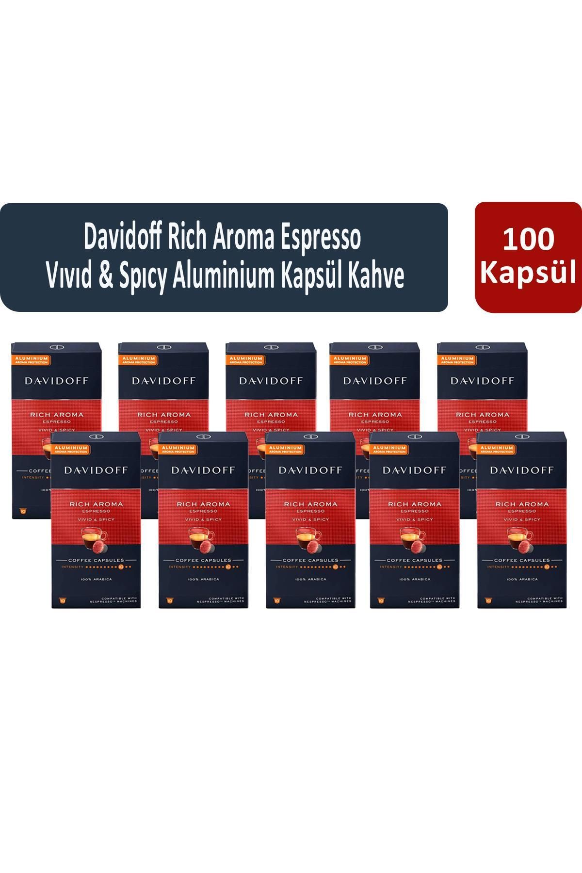 Tchibo Rich Aroma Espresso Vıvıd & Spıcy Kapsül Kahve x 10 Adet