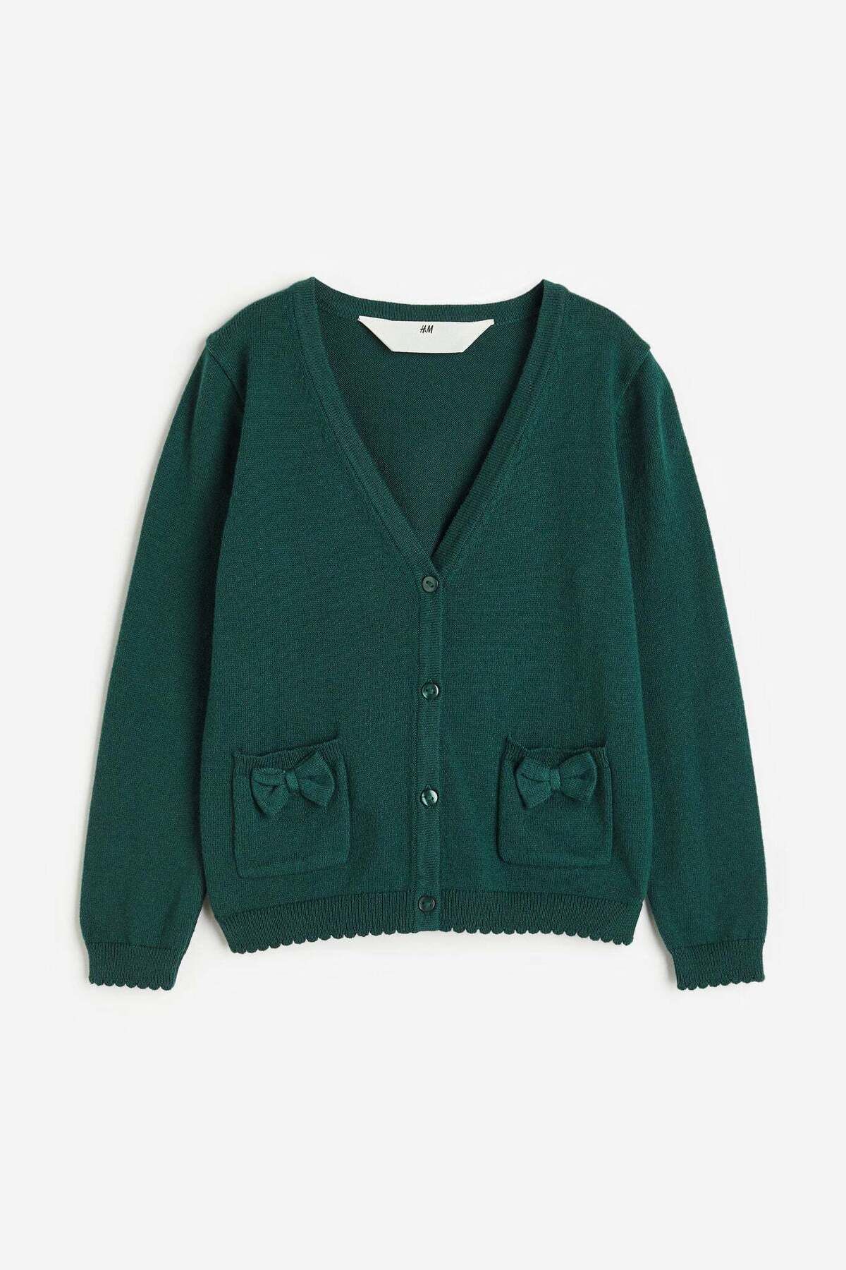 H&M-Cotton school cardigan 6