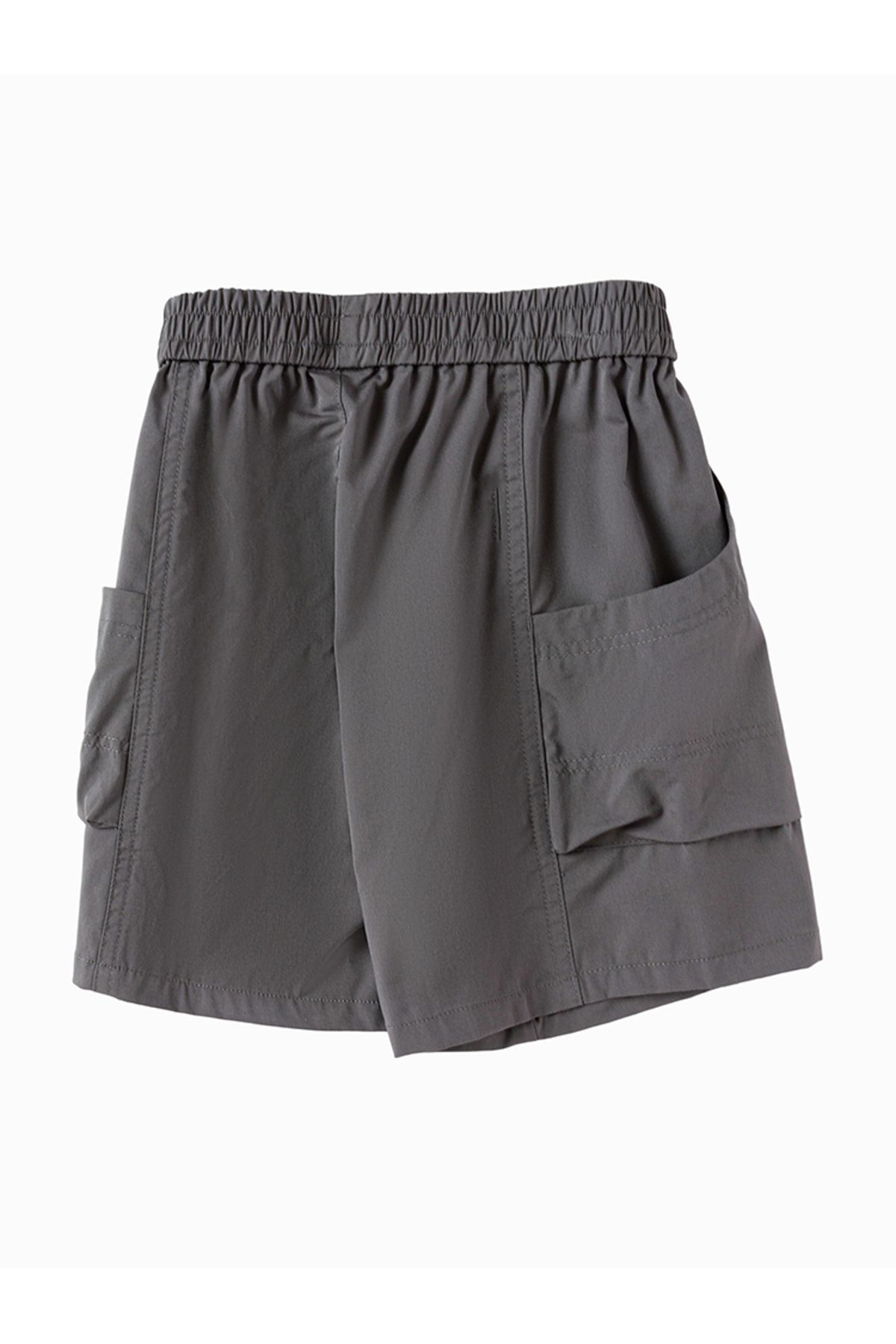 Balabala-Toddler Boy Middle Pant|middle Pant Dark Gray 2