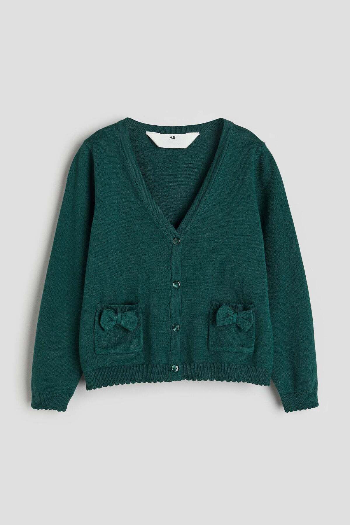 H&M-Cotton school cardigan 2