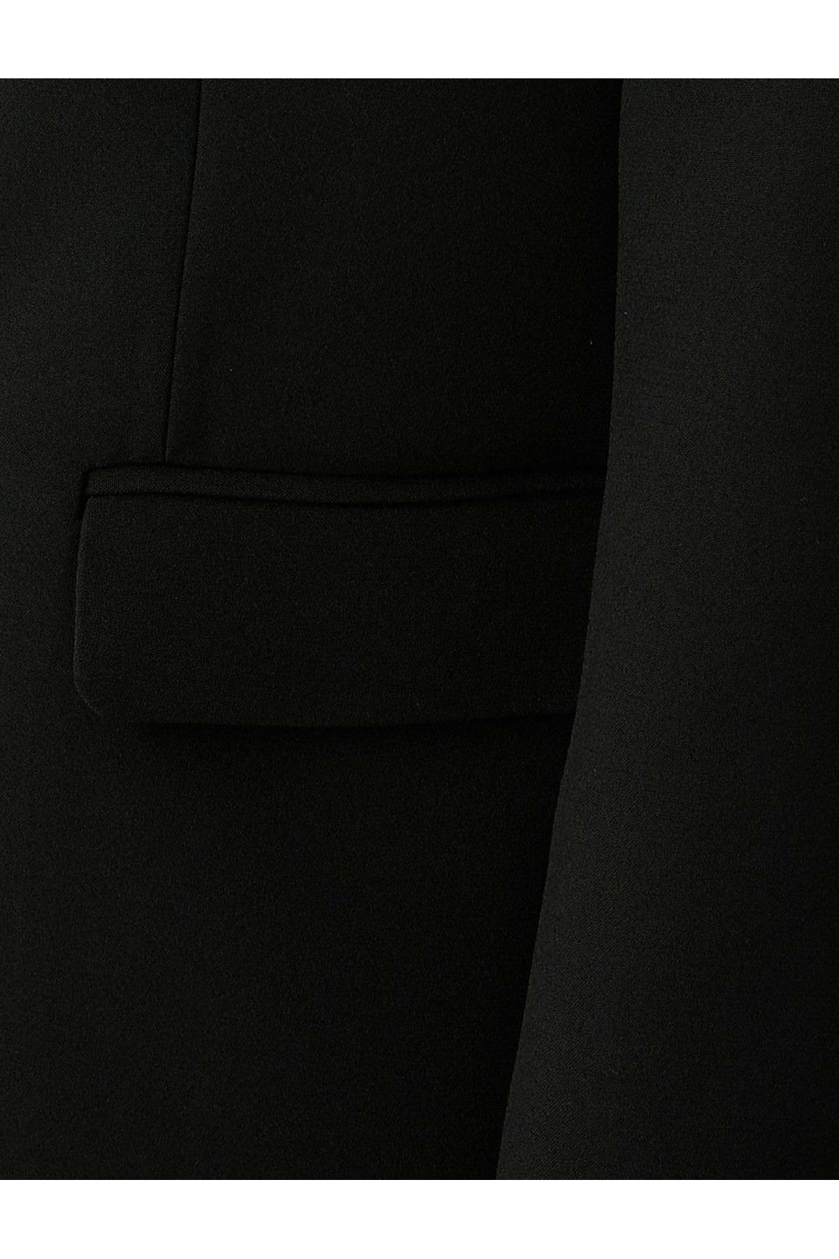 Koton-Blazer Jacket Single Button with Flap Pocket 6
