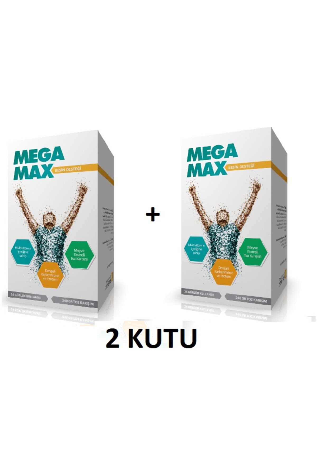 Megamax Nutrition SEREVİX MEGAMAX 240 GR.2 KUTU