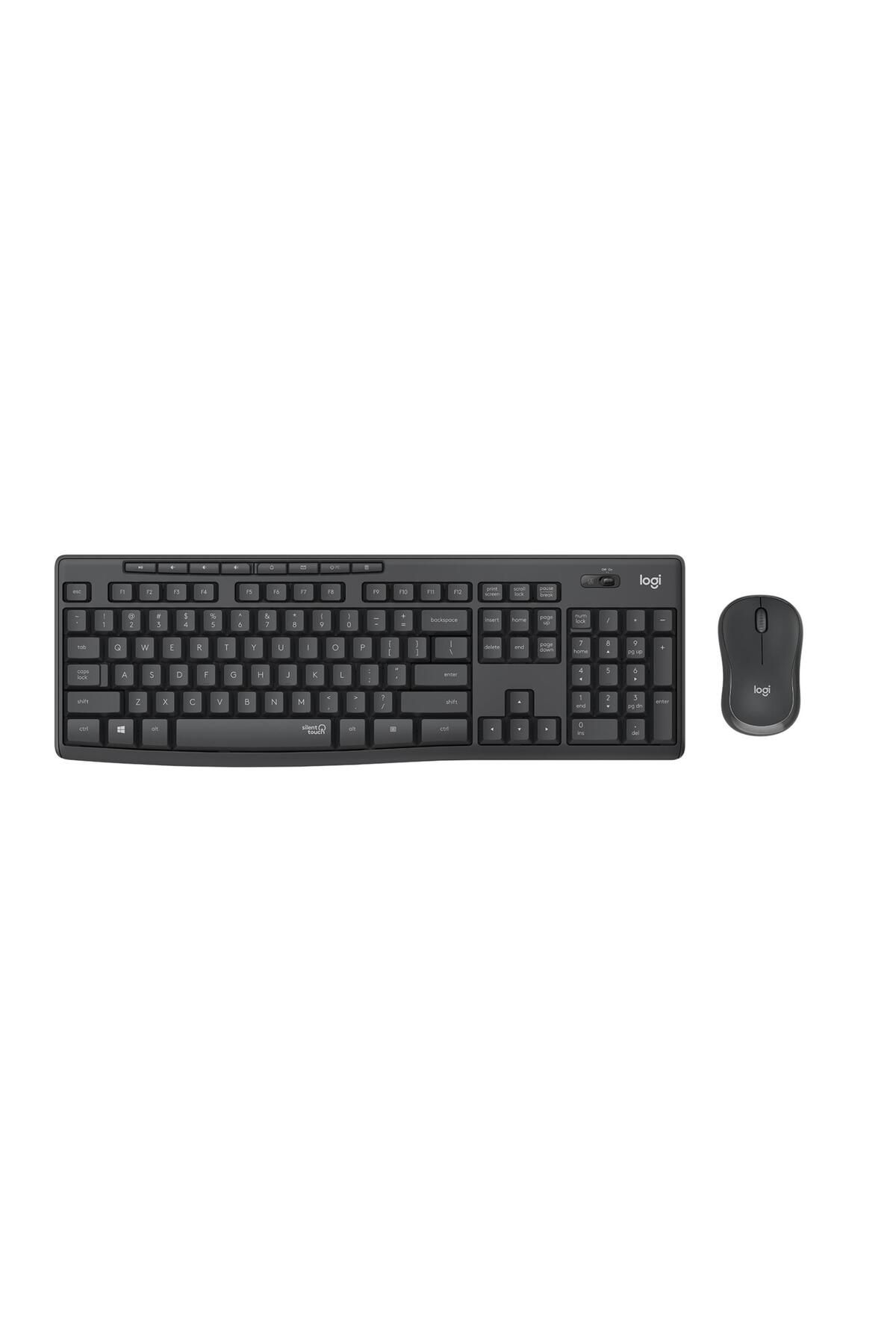 Vobotek Teknoloji 920-009804 MK295 Kablosuz Siyah Klavye Mouse Set