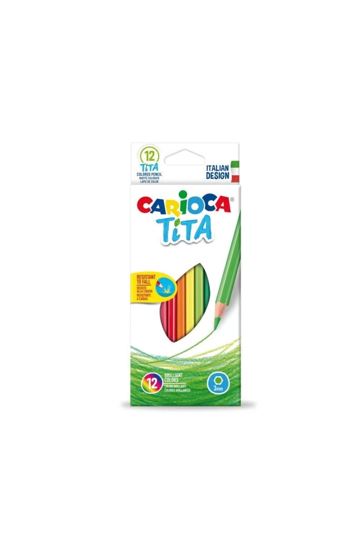 CARIOCA Tıta 12 Renk Kuru Boya 42793