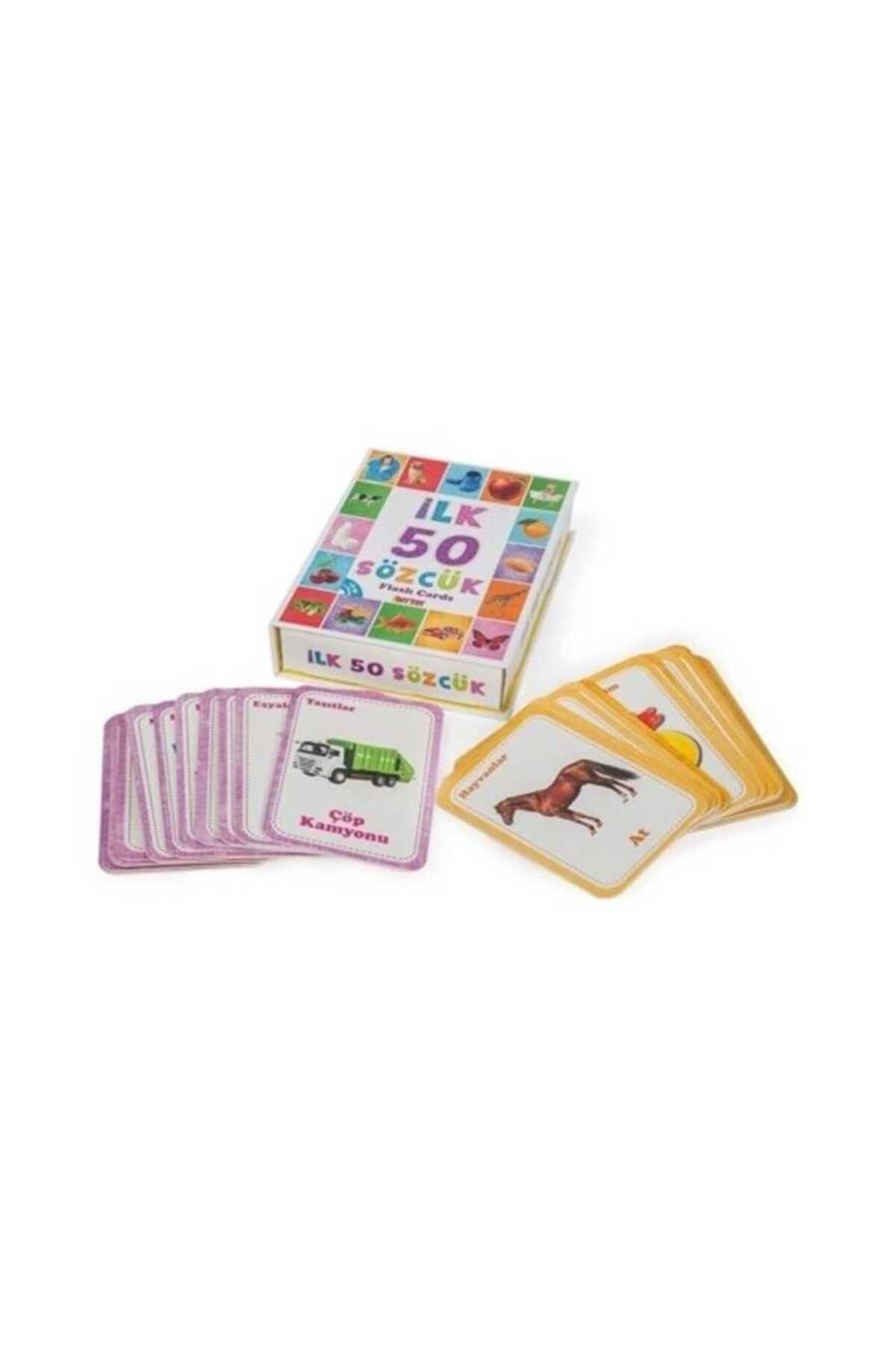 Diytoy Taba Diytoy İlk 50 Sözcük Flash Kartlar fotoğrafı 2 (önizleme)