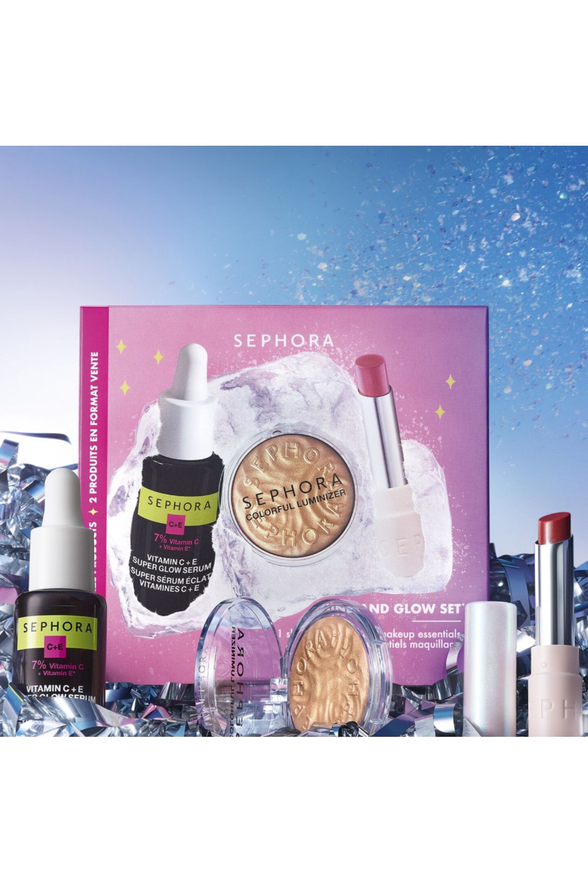 چراغ های متحرک SEPHORA - ست براق و درخشش