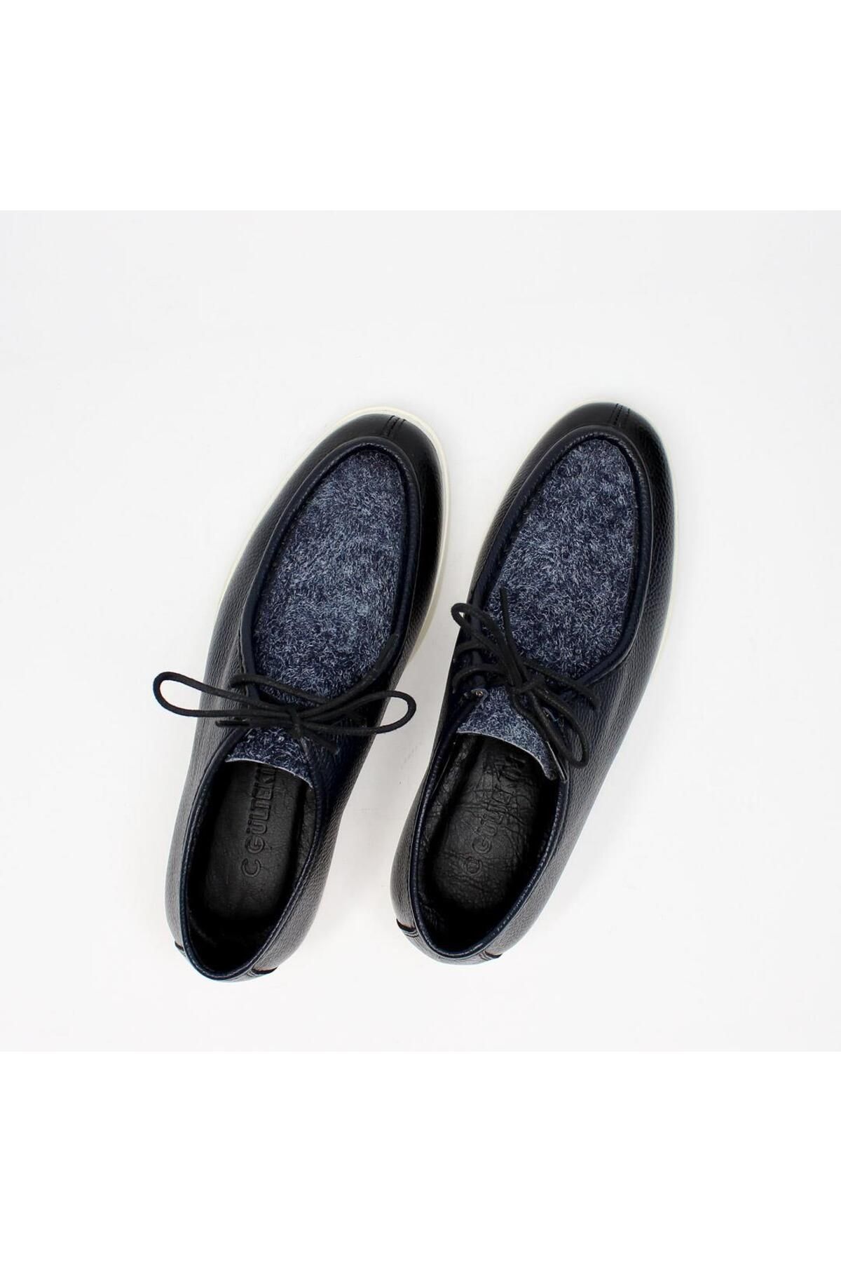 Celal Gültekin-Navy Blue Men's Shoes 064 1042-16536 7