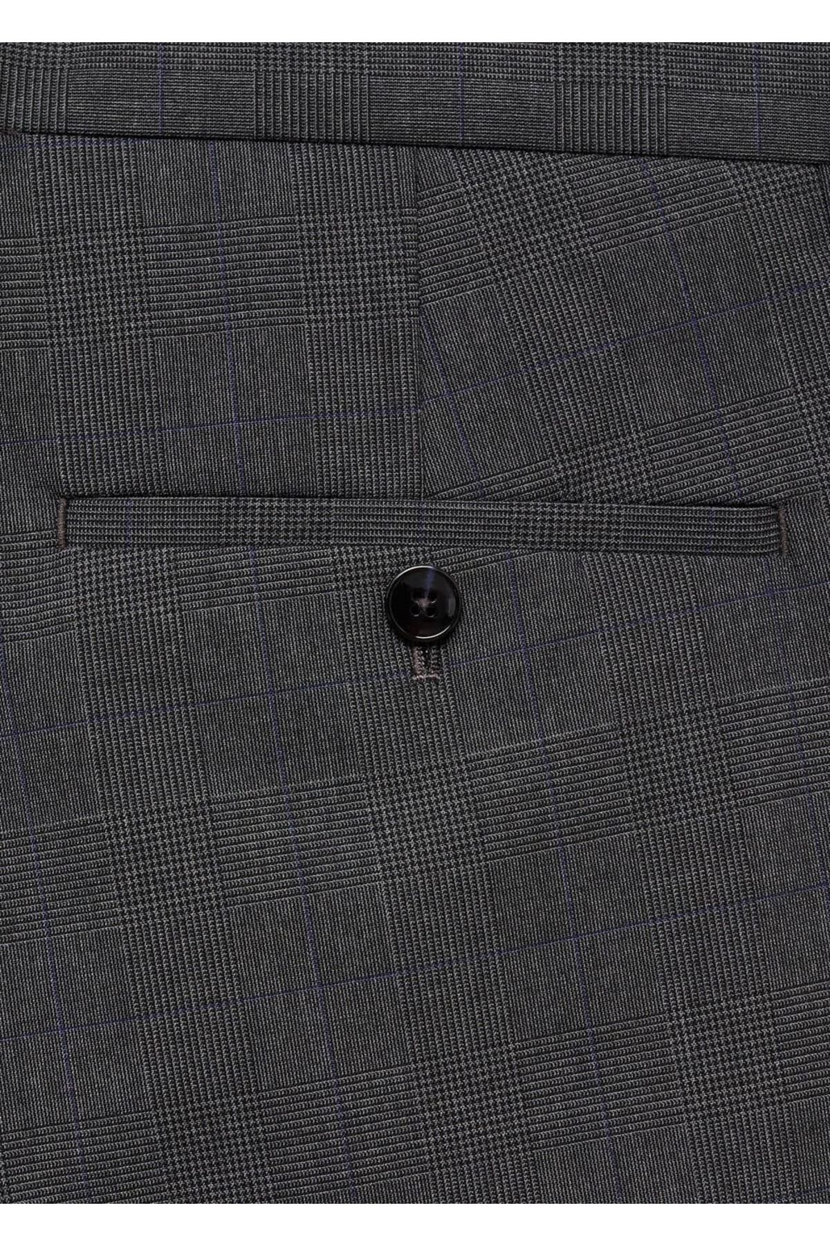 MANGO Man-Pantaloni din țesătură elastică super slim fit 7
