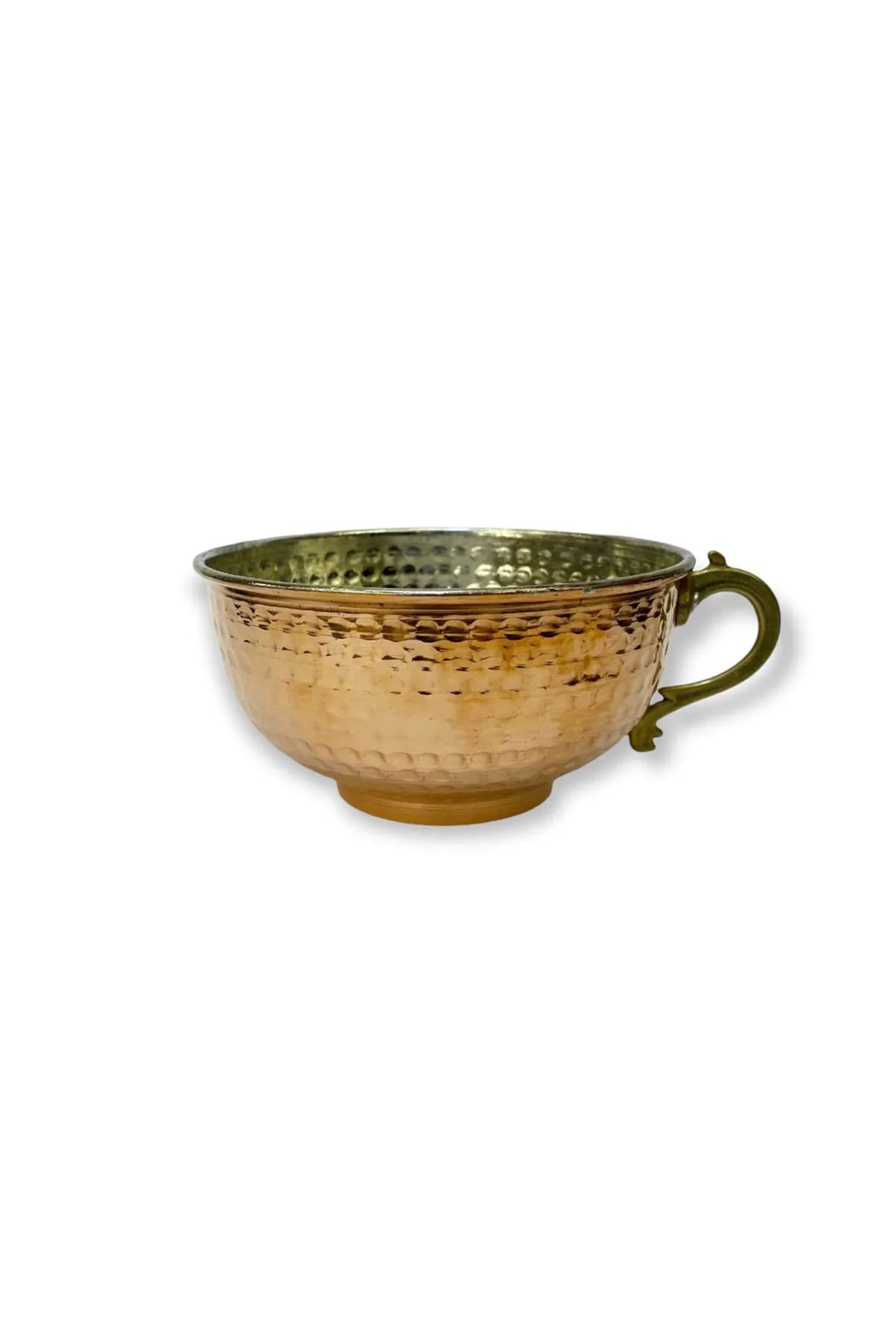 CocoVia-Handcrafted Copper Buttermilk Cup Bowl with Tattoo 3